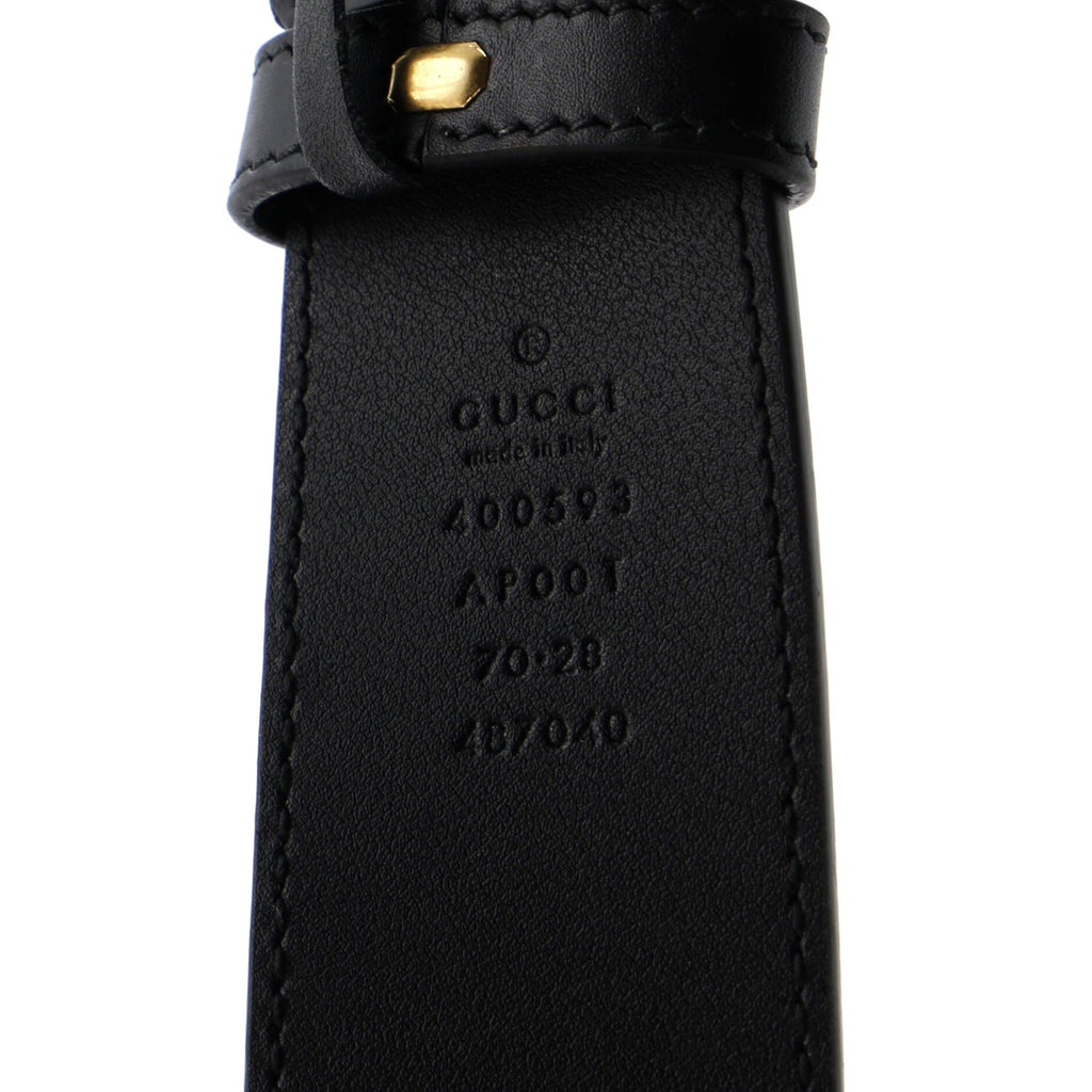 GG Marmont Belt Leather Wide 70