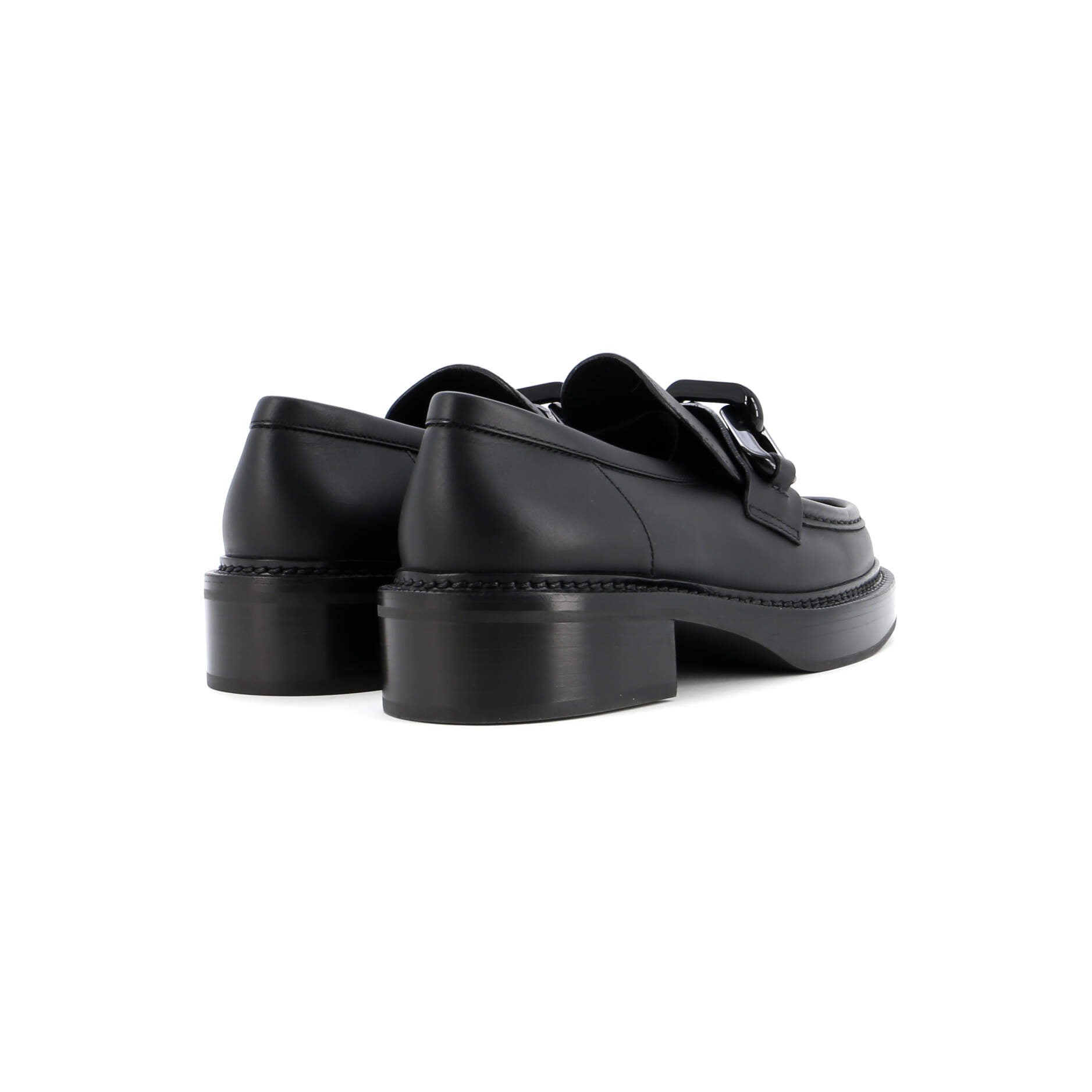 Women's Academy Chain Loafers Leather