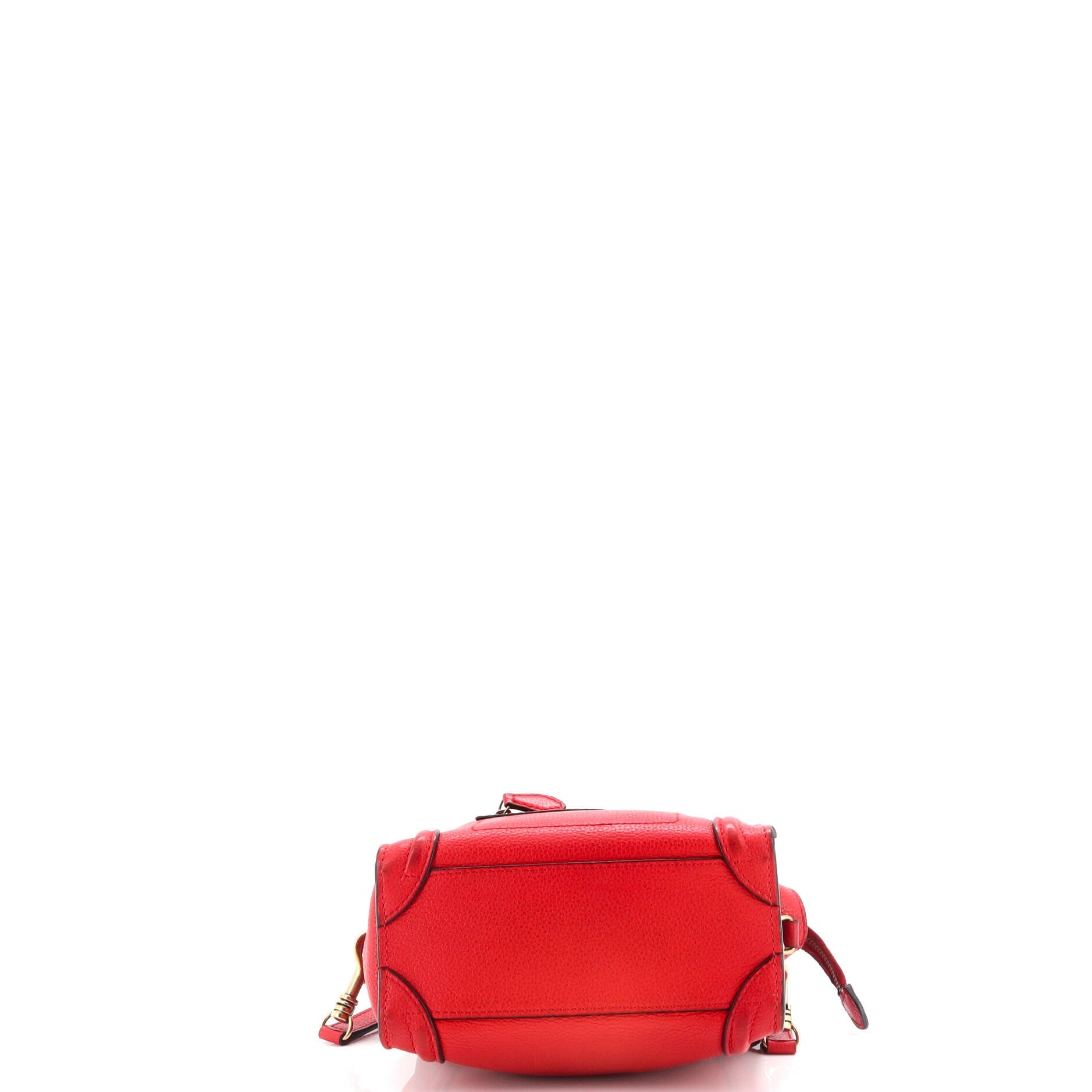 Luggage Bag Grainy Leather Nano