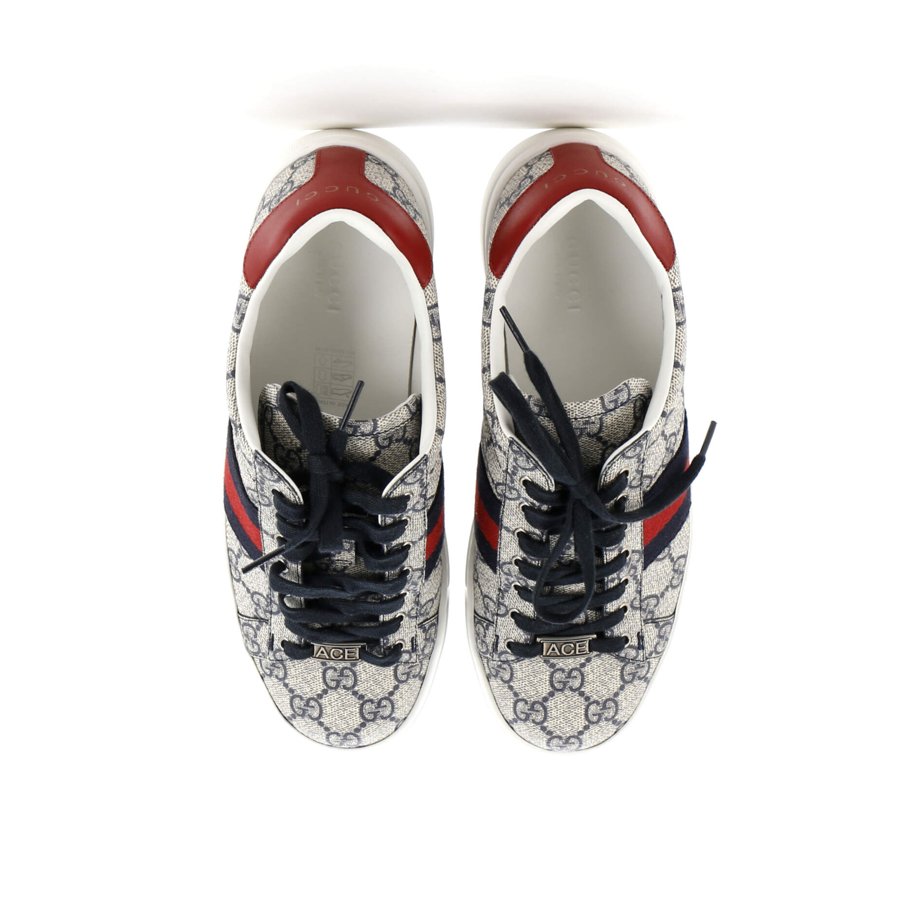 Ace Sneakers GG Coated Canvas