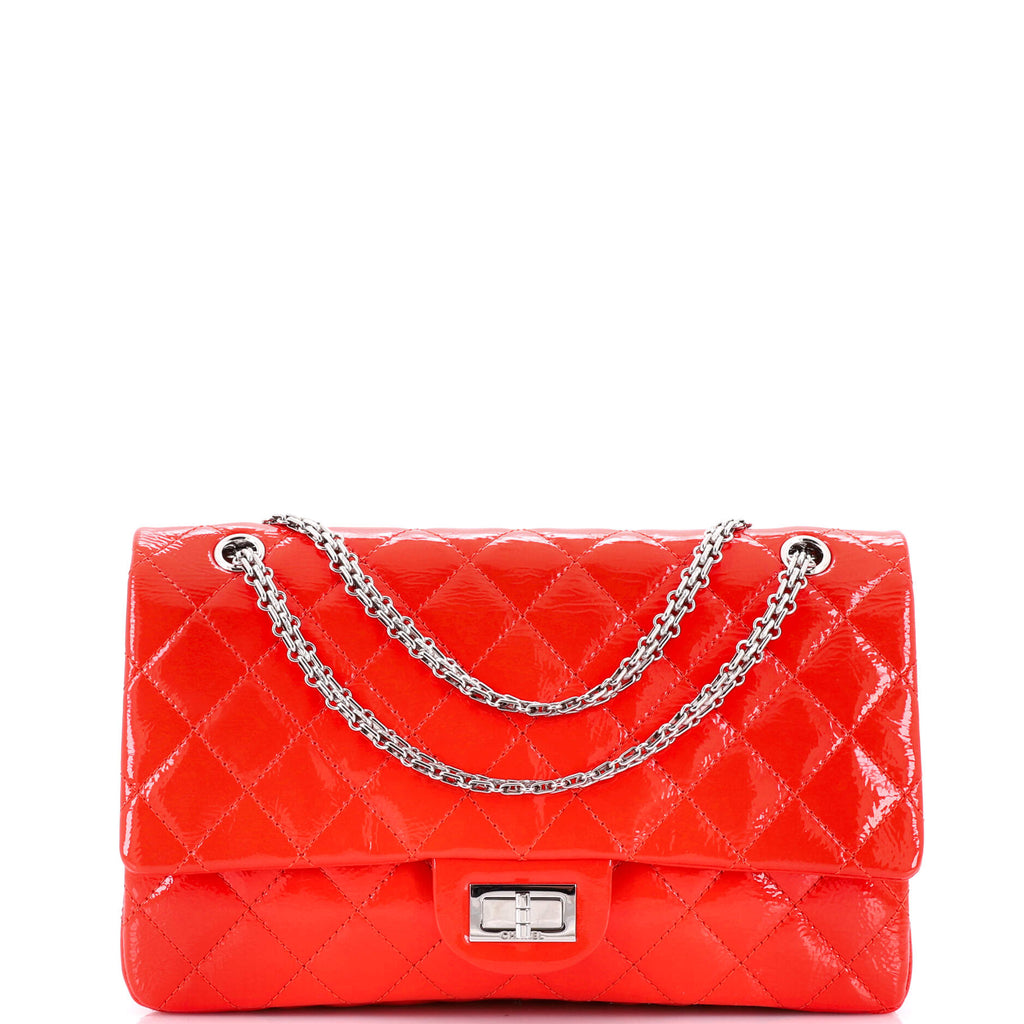 Reissue 2.55 Flap Bag Quilted Crinkled Patent 227