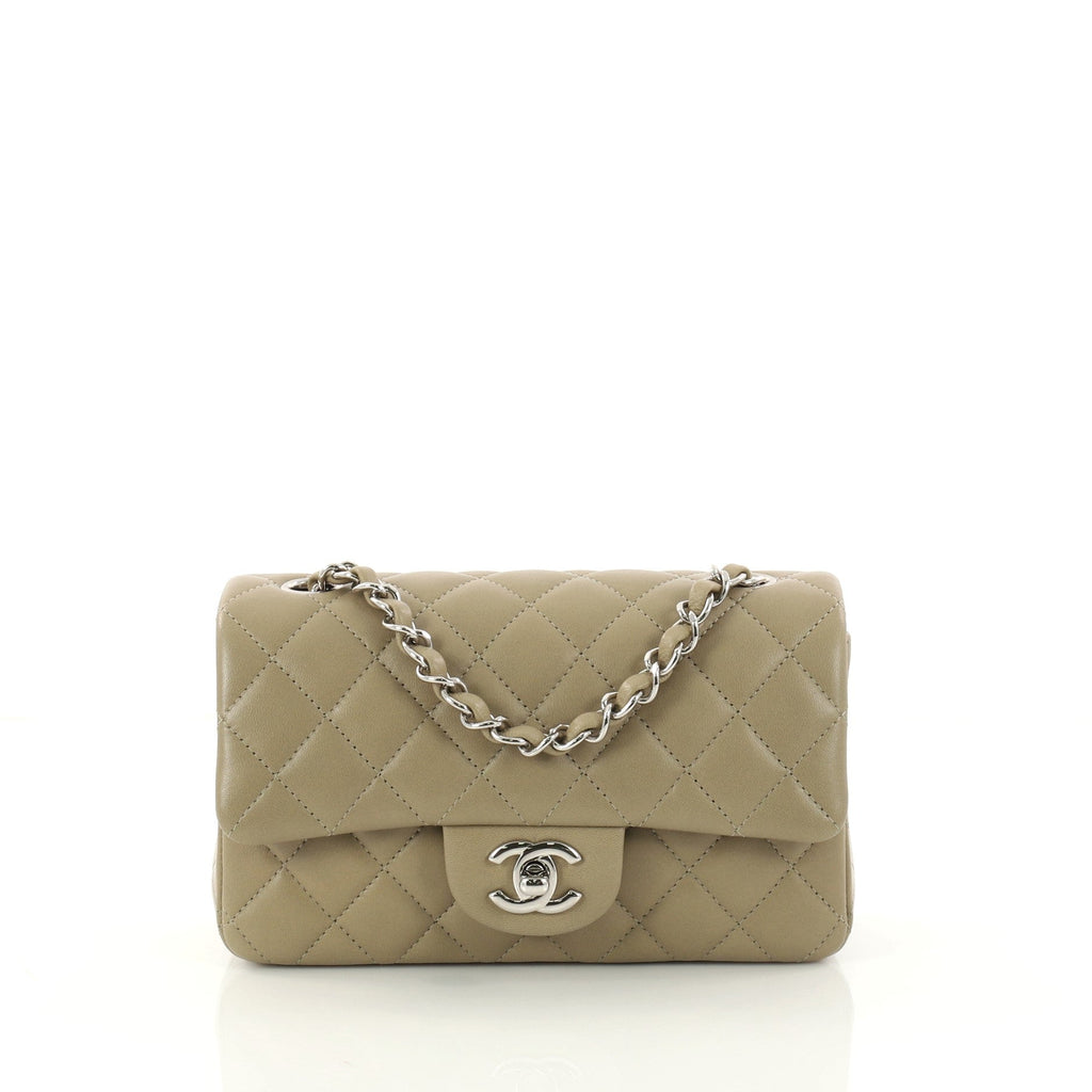 Classic Single Flap Bag Quilted Lambskin Mini