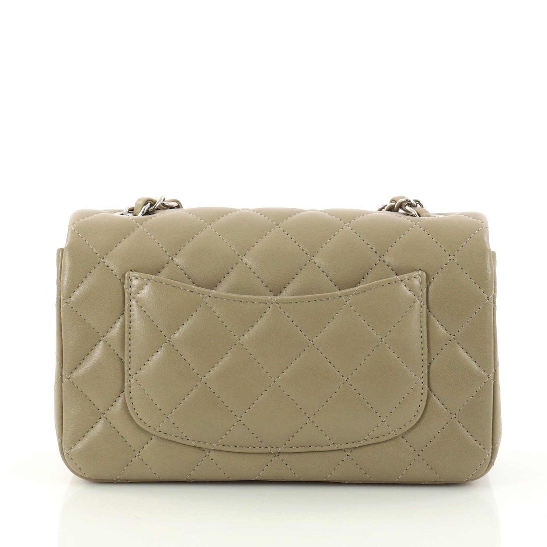 Classic Single Flap Bag Quilted Lambskin Mini