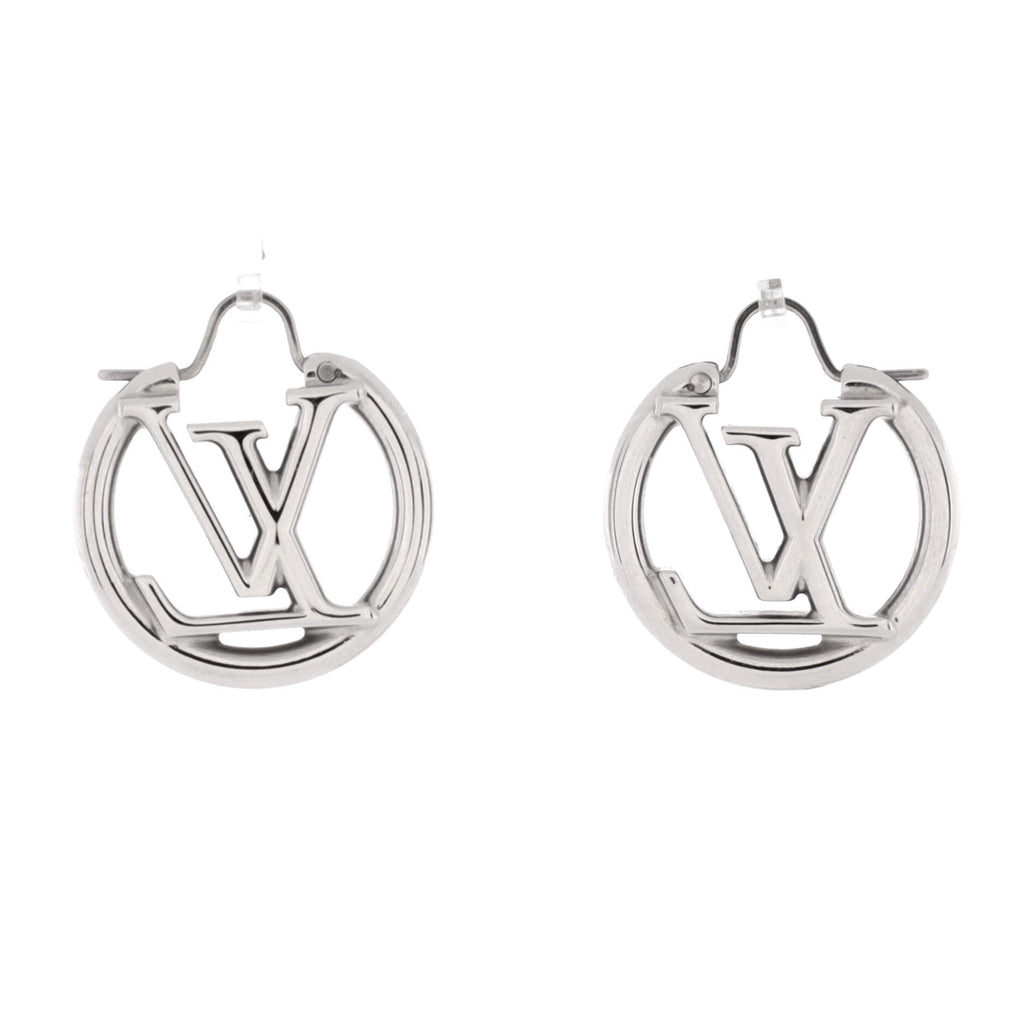 Louis Vuitton Louise Hoop Earrings Metal PM