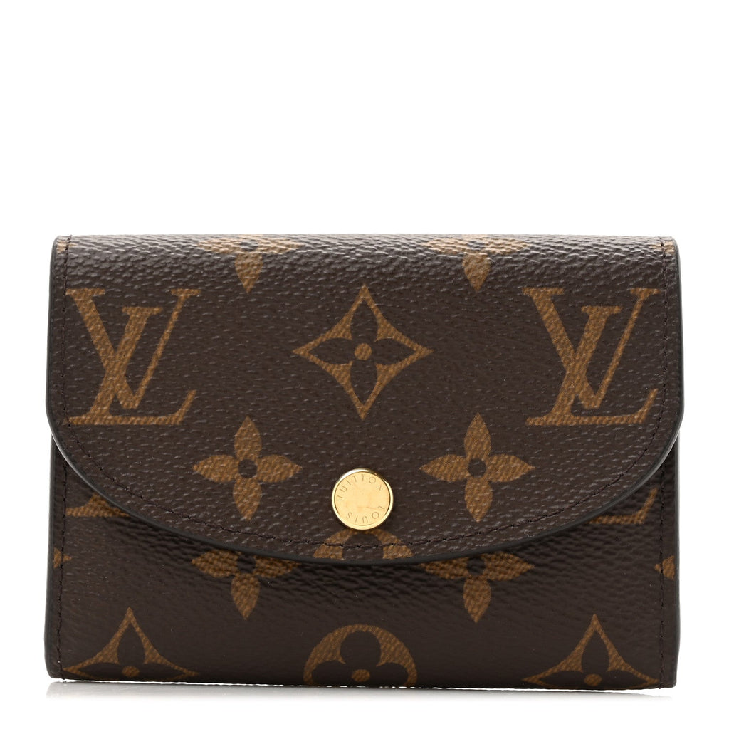 Monogram Rosalie Coin Purse Rose Ballerine