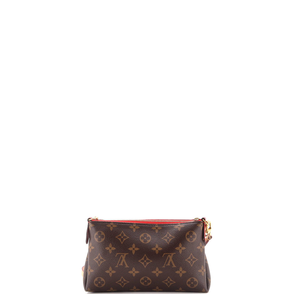 Pallas Clutch Monogram Canvas with Leather