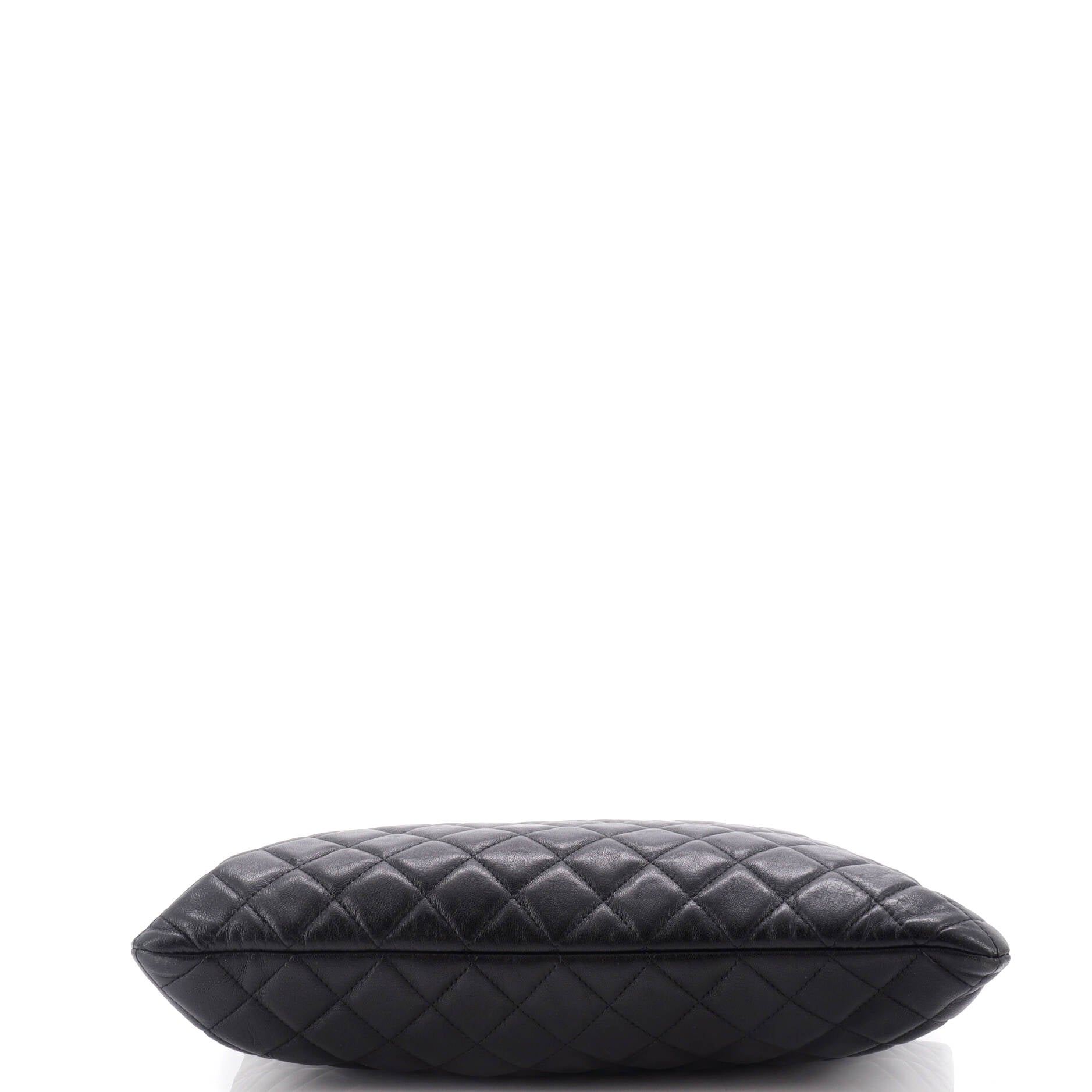 O Case Clutch Quilted Lambskin Large
