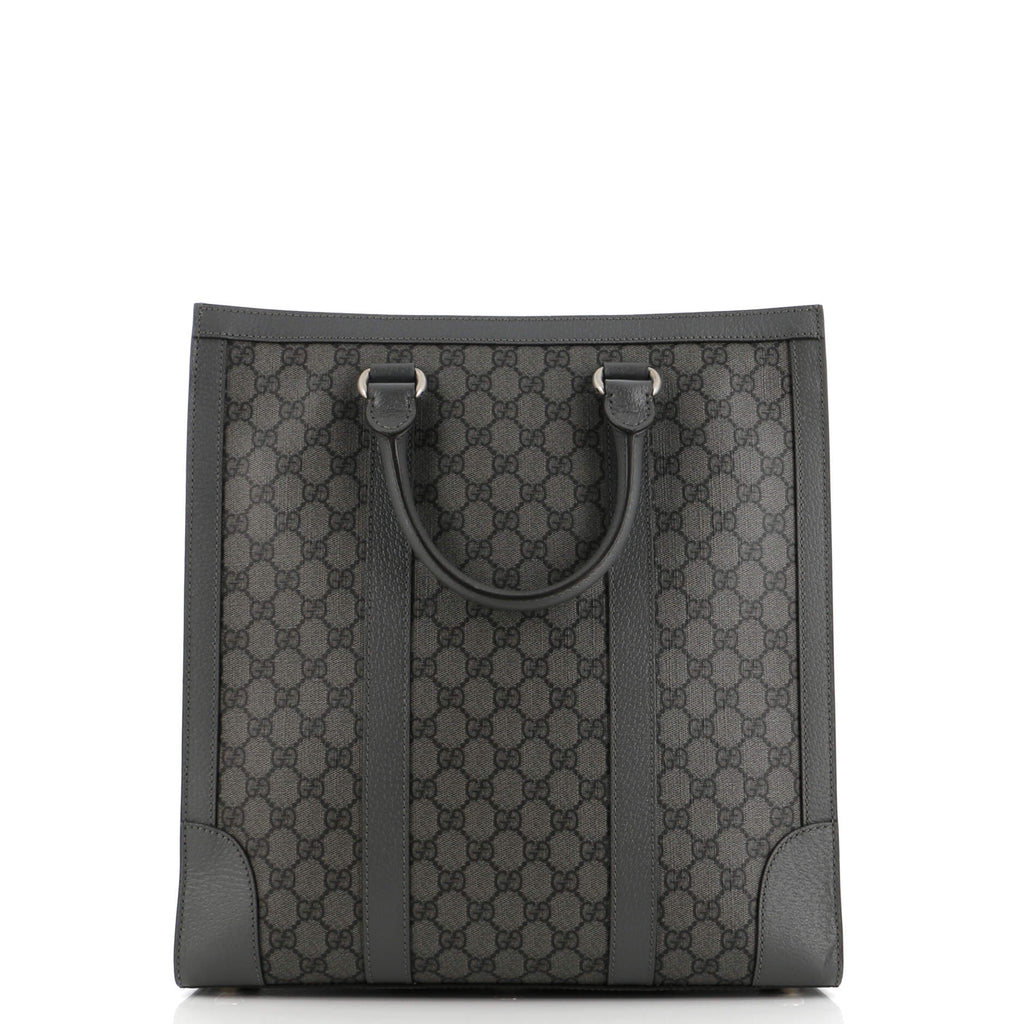 Ophidia Convertible Open Tote GG Coated Canvas Tall
