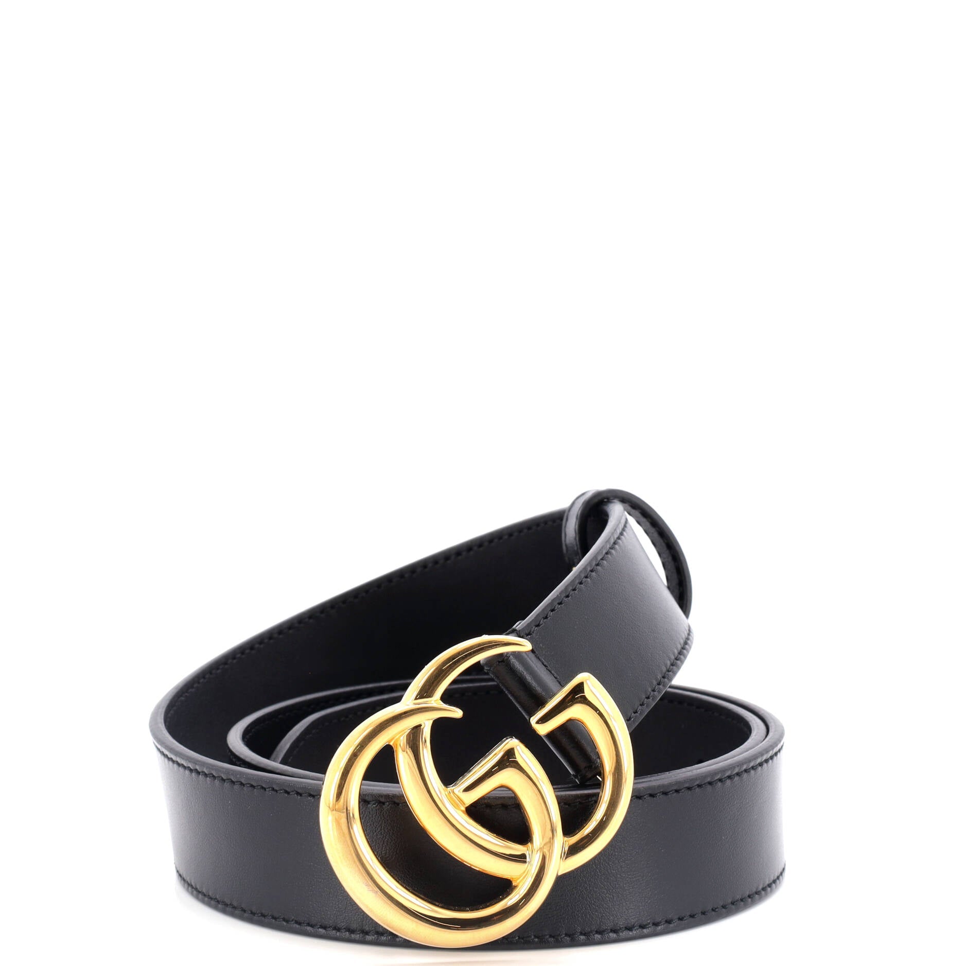 GG Marmont Belt Leather Medium 80