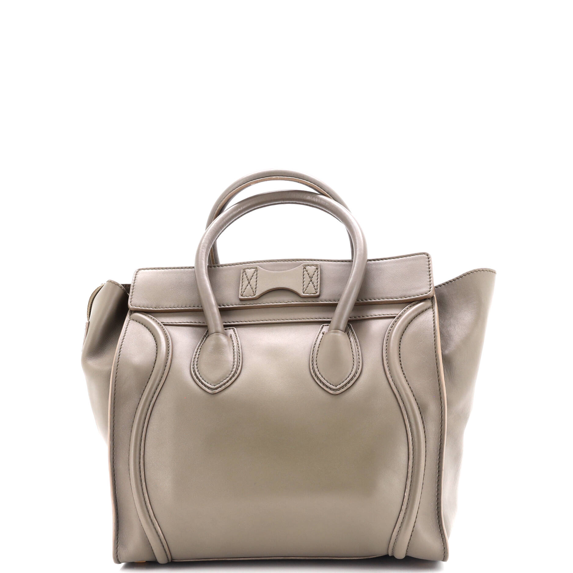 Luggage Bag Smooth Leather Mini