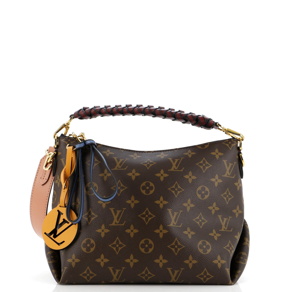 Braided Handle Beaubourg Hobo Monogram Canvas Mini