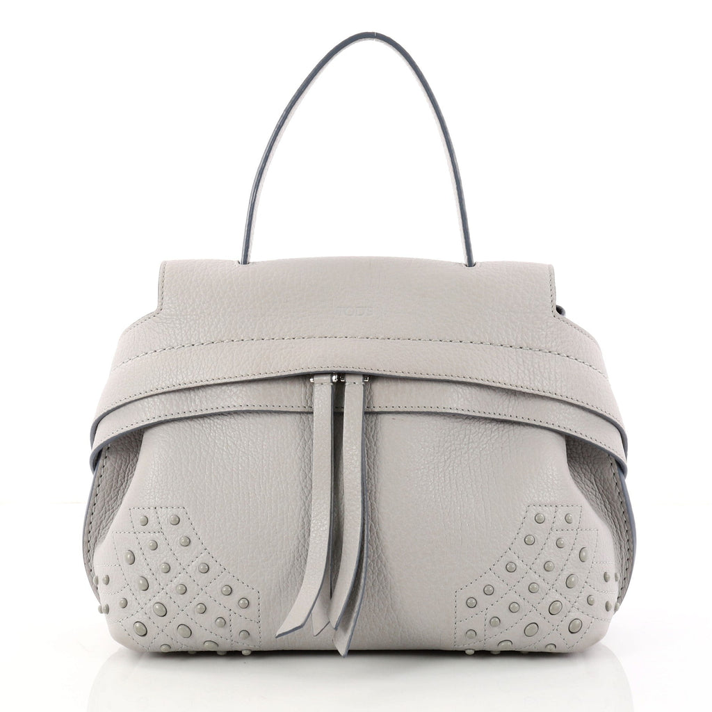 Convertible Wave Bag Leather Mini