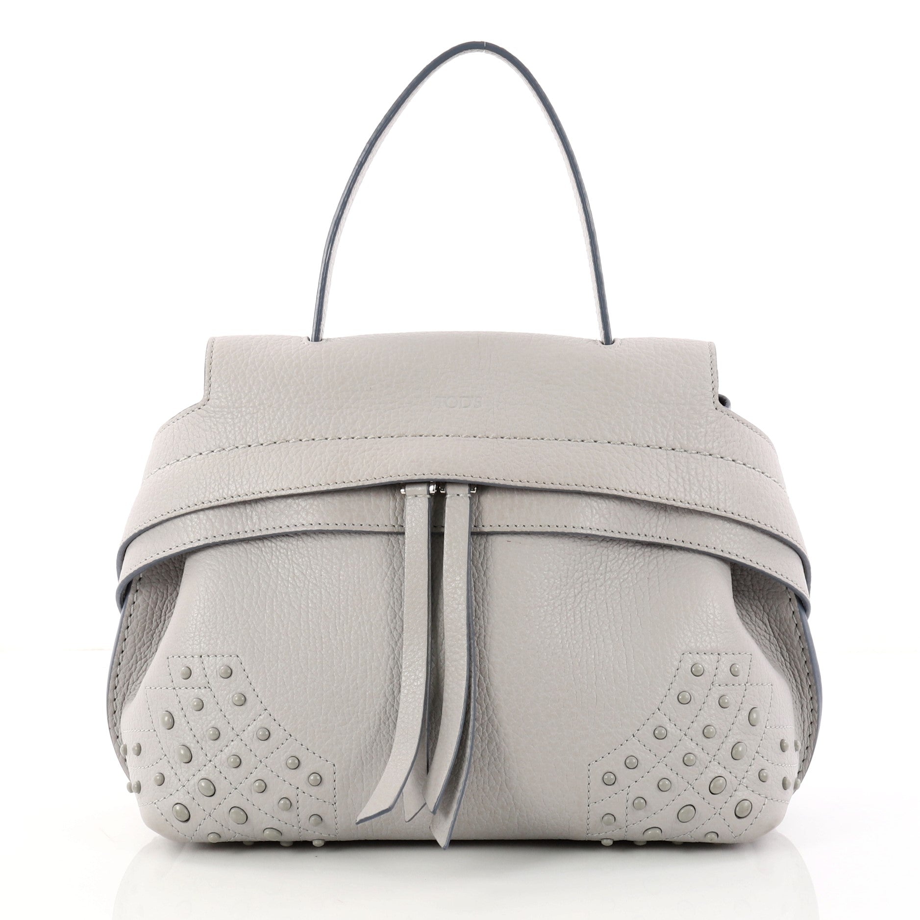 Convertible Wave Bag Leather Mini