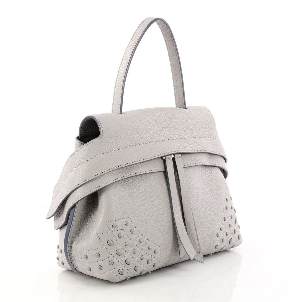 Convertible Wave Bag Leather Mini