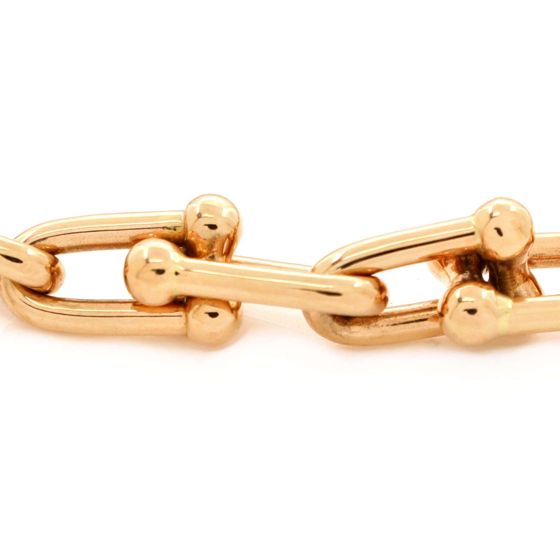 HardWear Link Bracelet 18K Rose Gold Small
