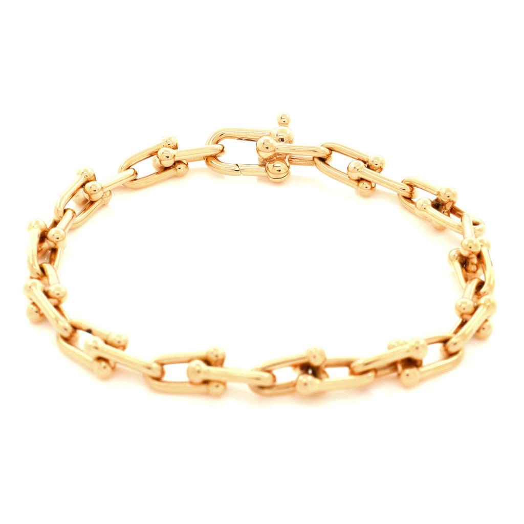 HardWear Link Bracelet 18K Rose Gold Small