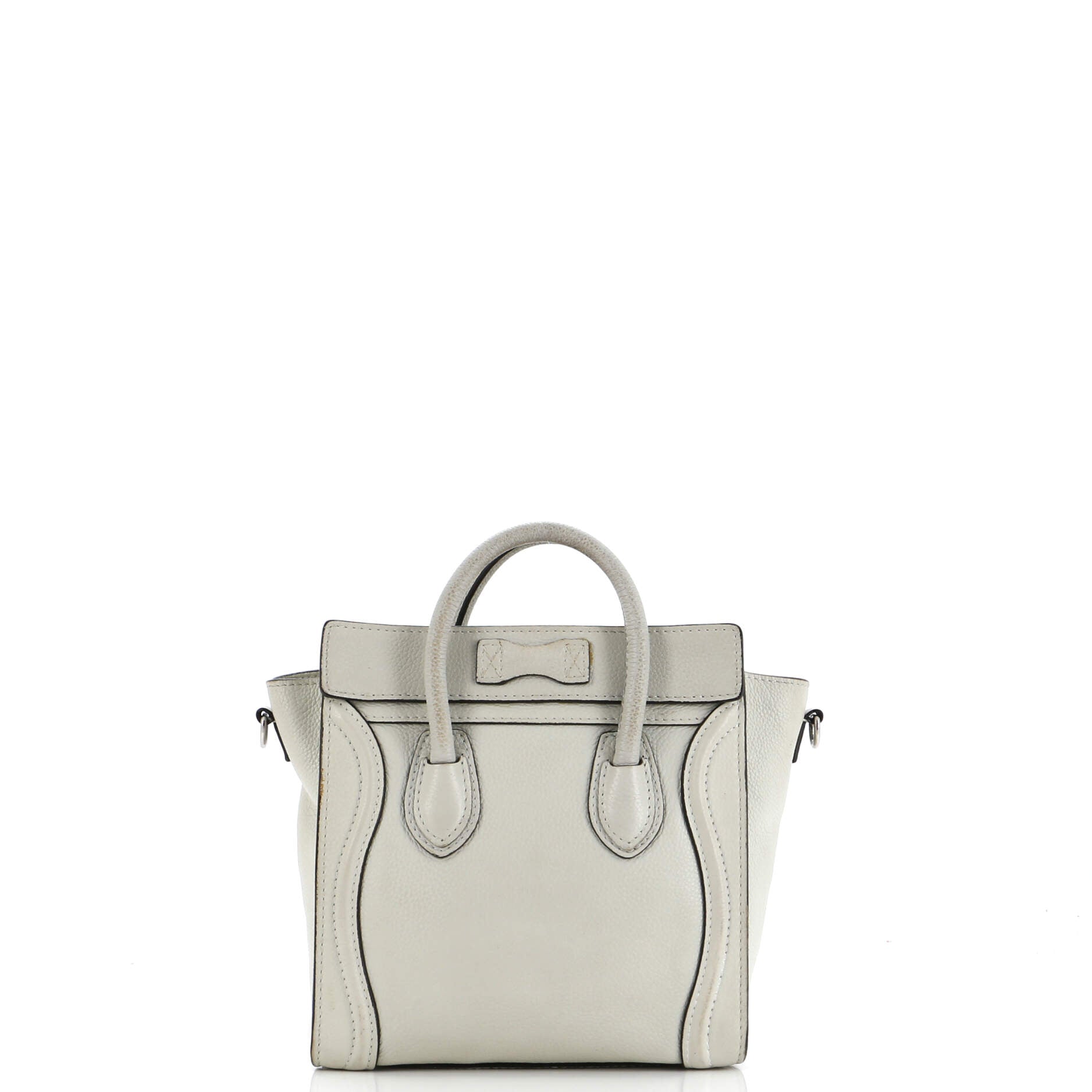 Luggage Bag Grainy Leather Nano