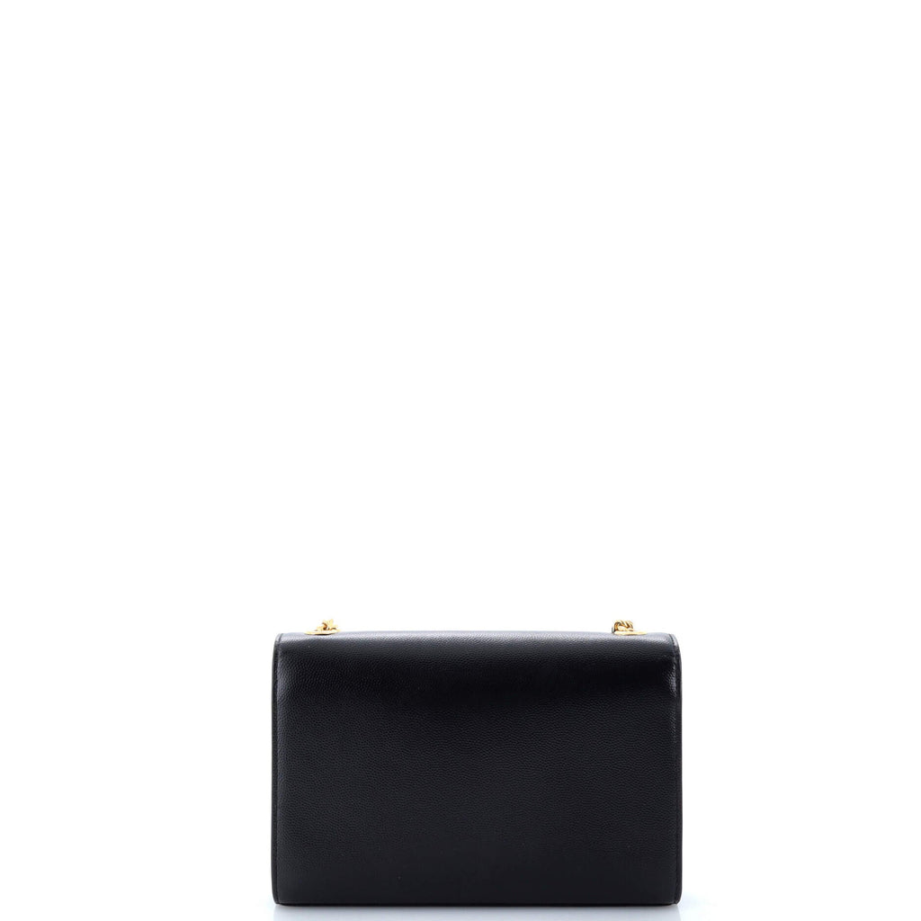 Classic Monogram Tassel Crossbody Bag Grainy Leather Small