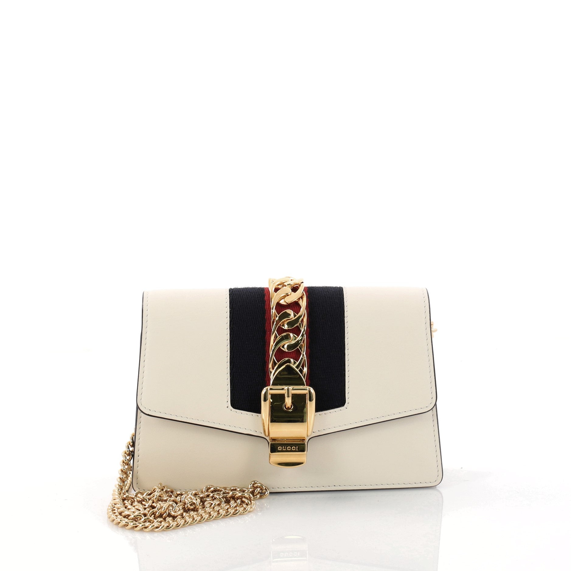 Sylvie Chain Crossbody Bag Leather Mini