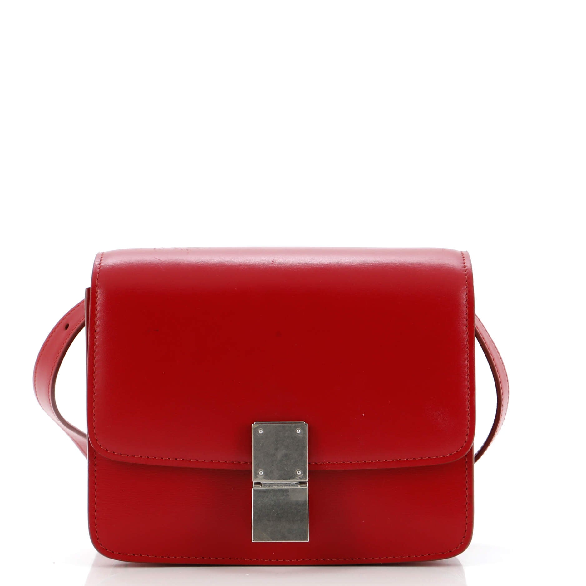 Classic Box Bag Smooth Leather Teen
