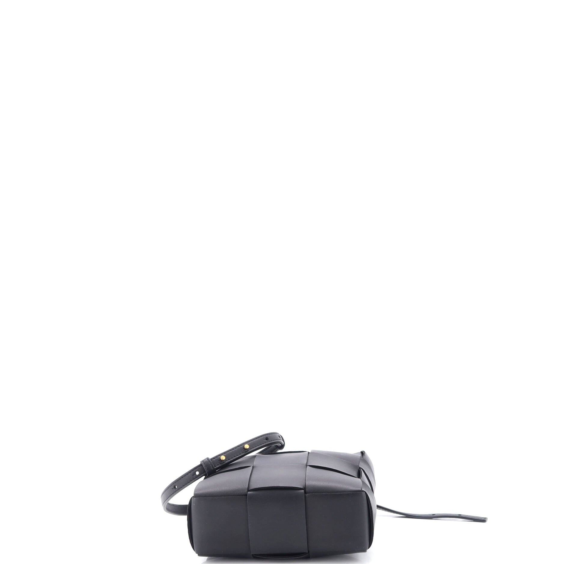 Cassette Convertible Tote Maxi Intrecciato Leather Mini