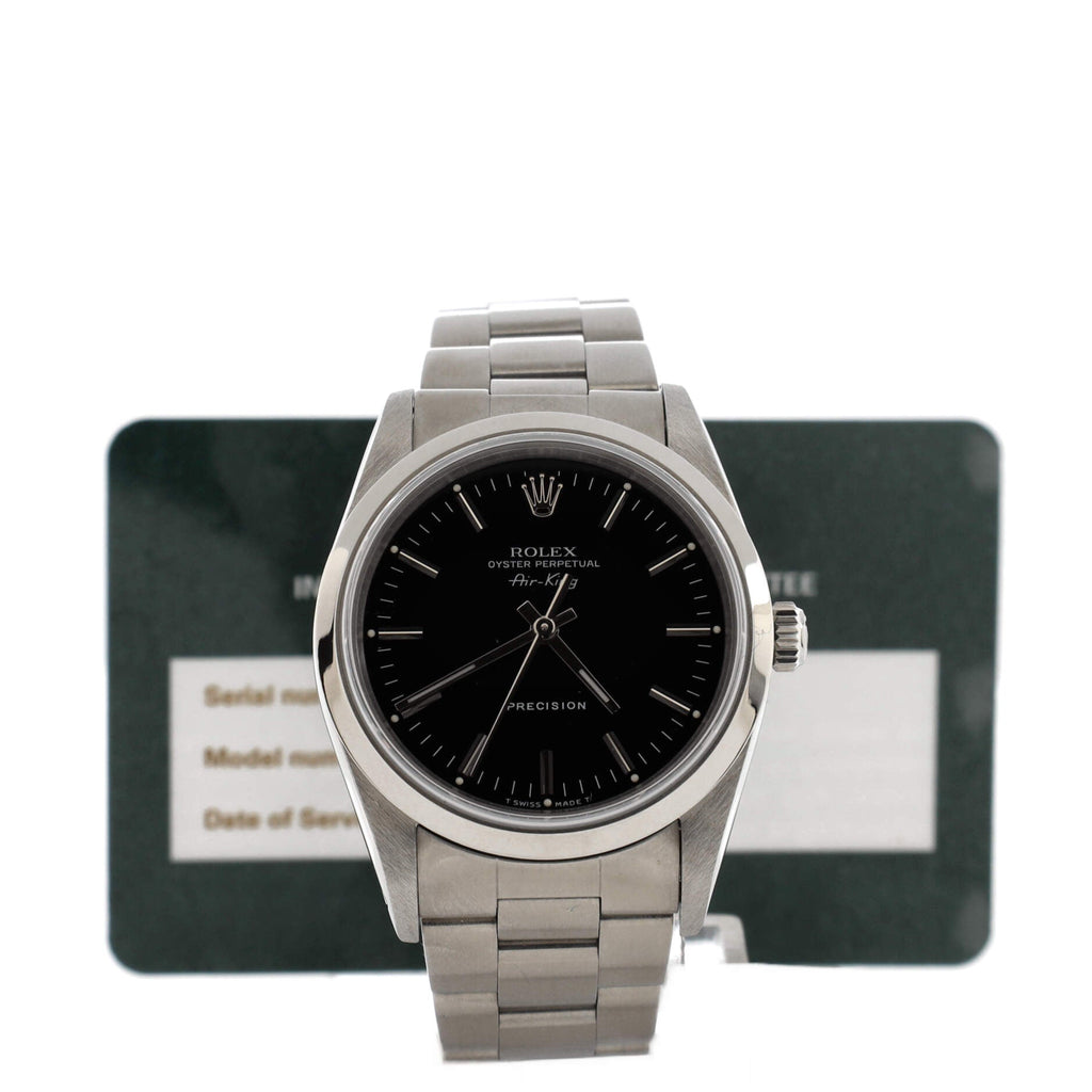 Oyster Perpetual Air King Automatic Watch Stainless Steel 34