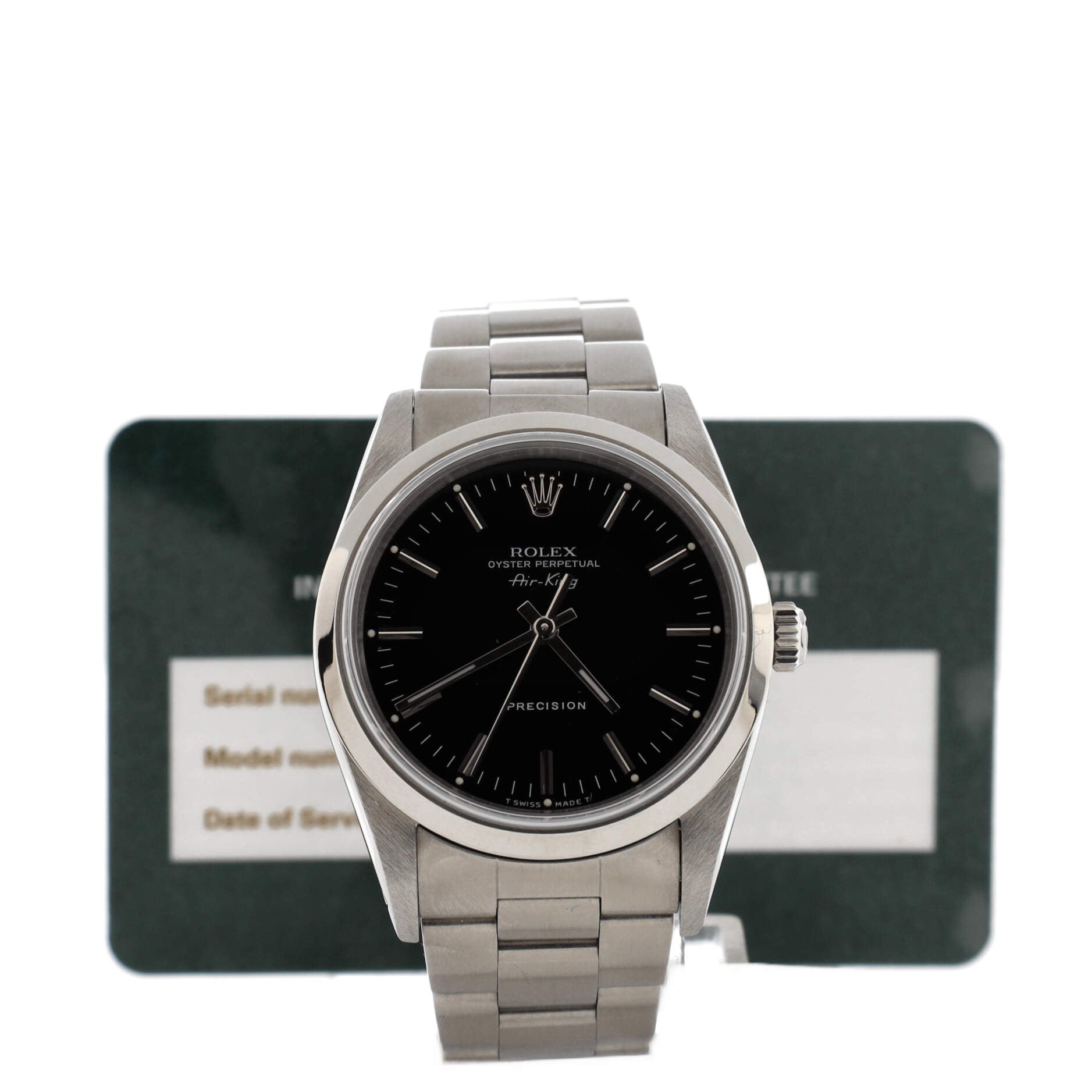 Oyster Perpetual Air King Automatic Watch Stainless Steel 34