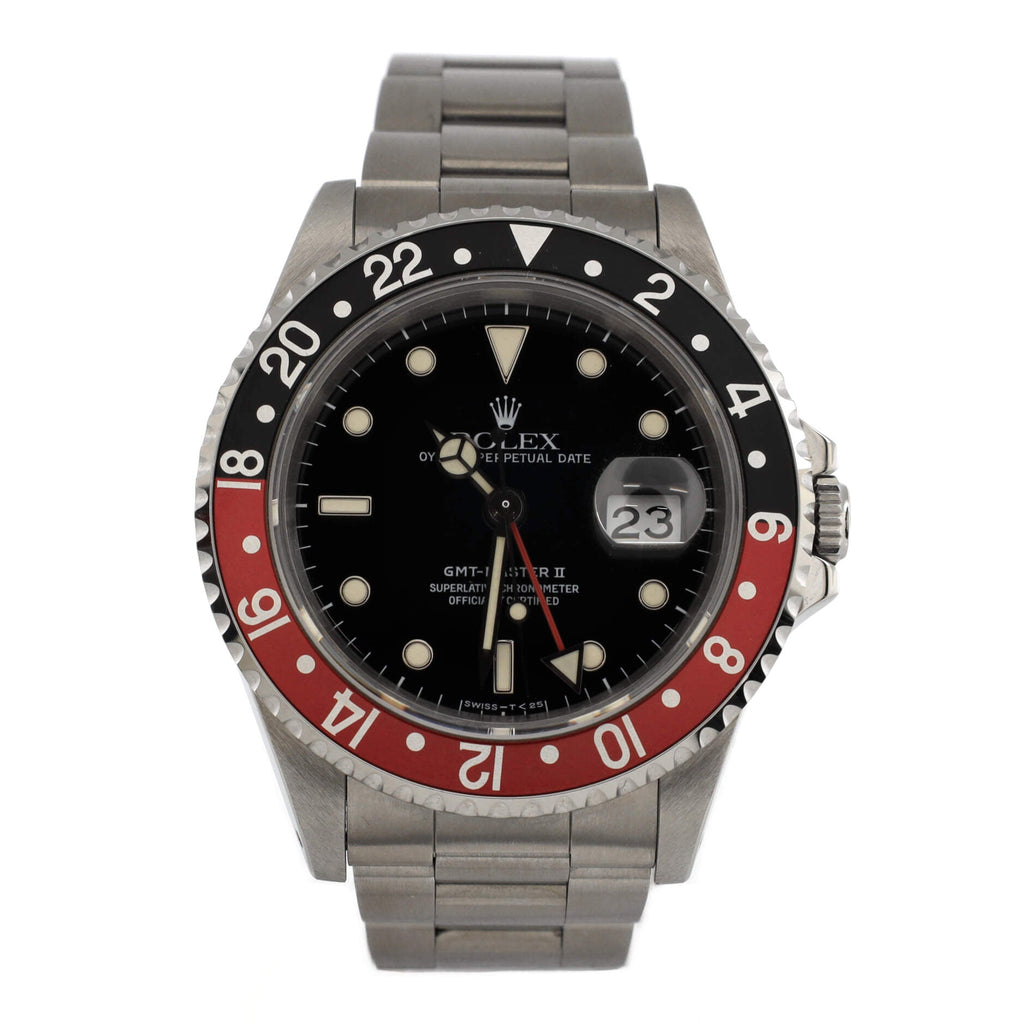 Oyster Perpetual Date GMT-Master II Coke Automatic Watch Stainless Steel 40