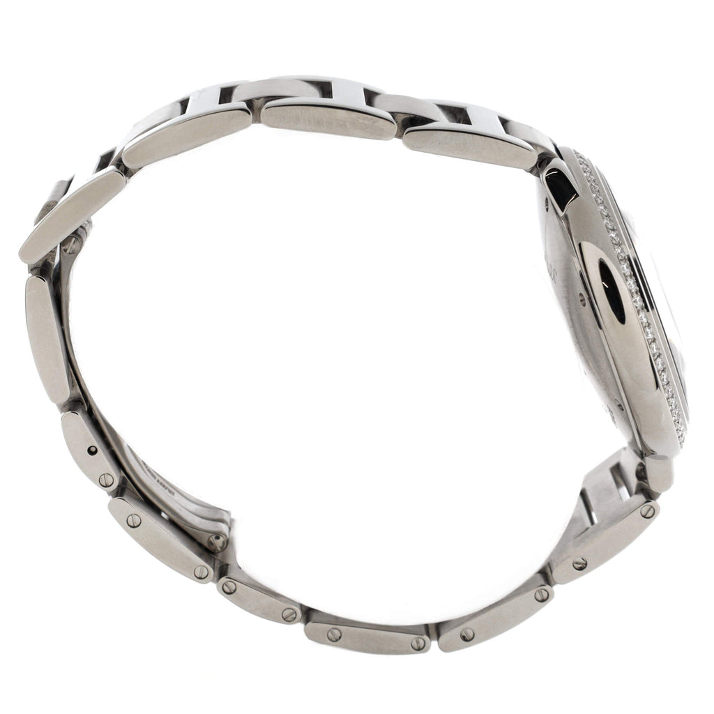 Ballon Bleu de Cartier Automatic Watch Stainless Steel with Diamond Bezel 36