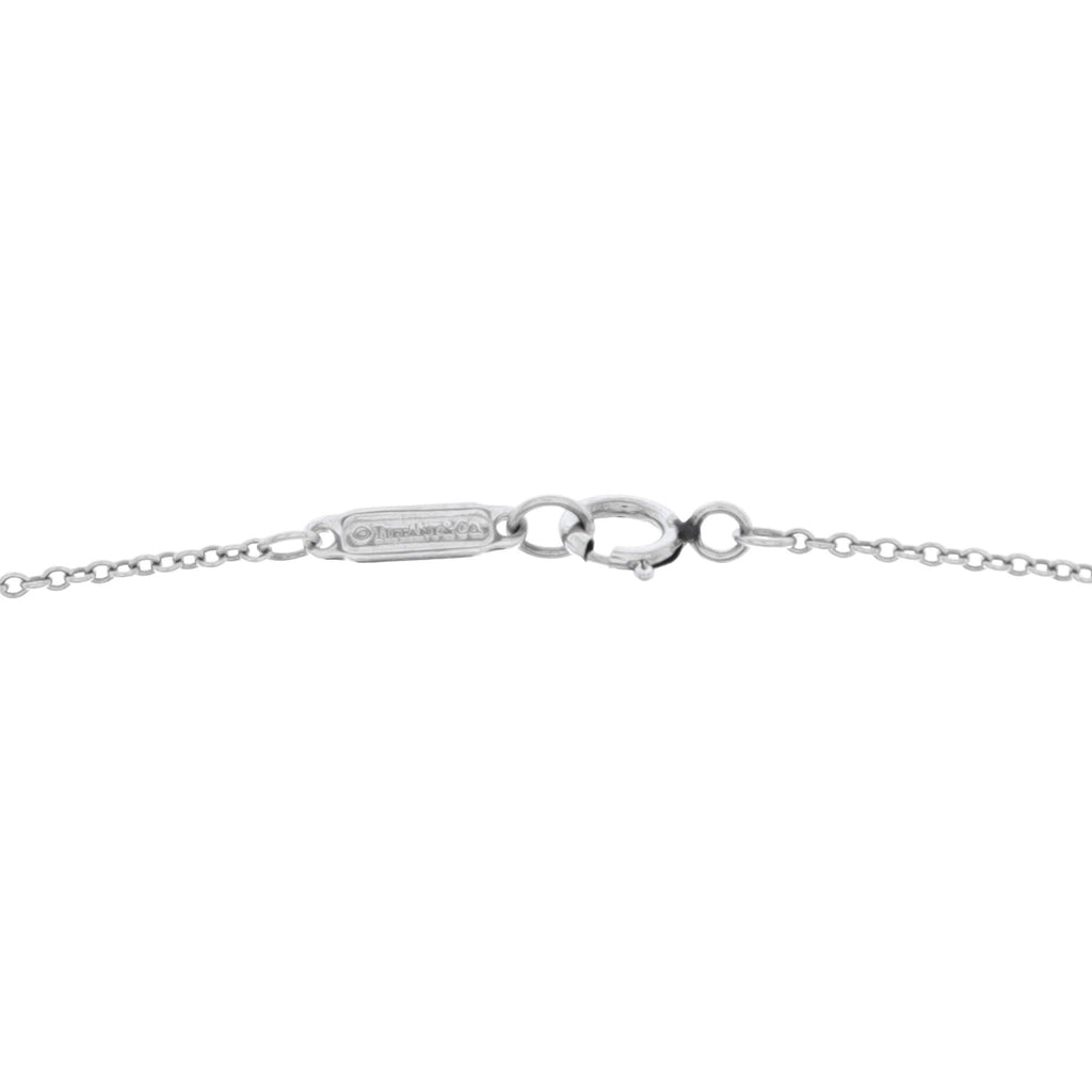 Enchant Heart Pendant Necklace Platinum with Diamonds