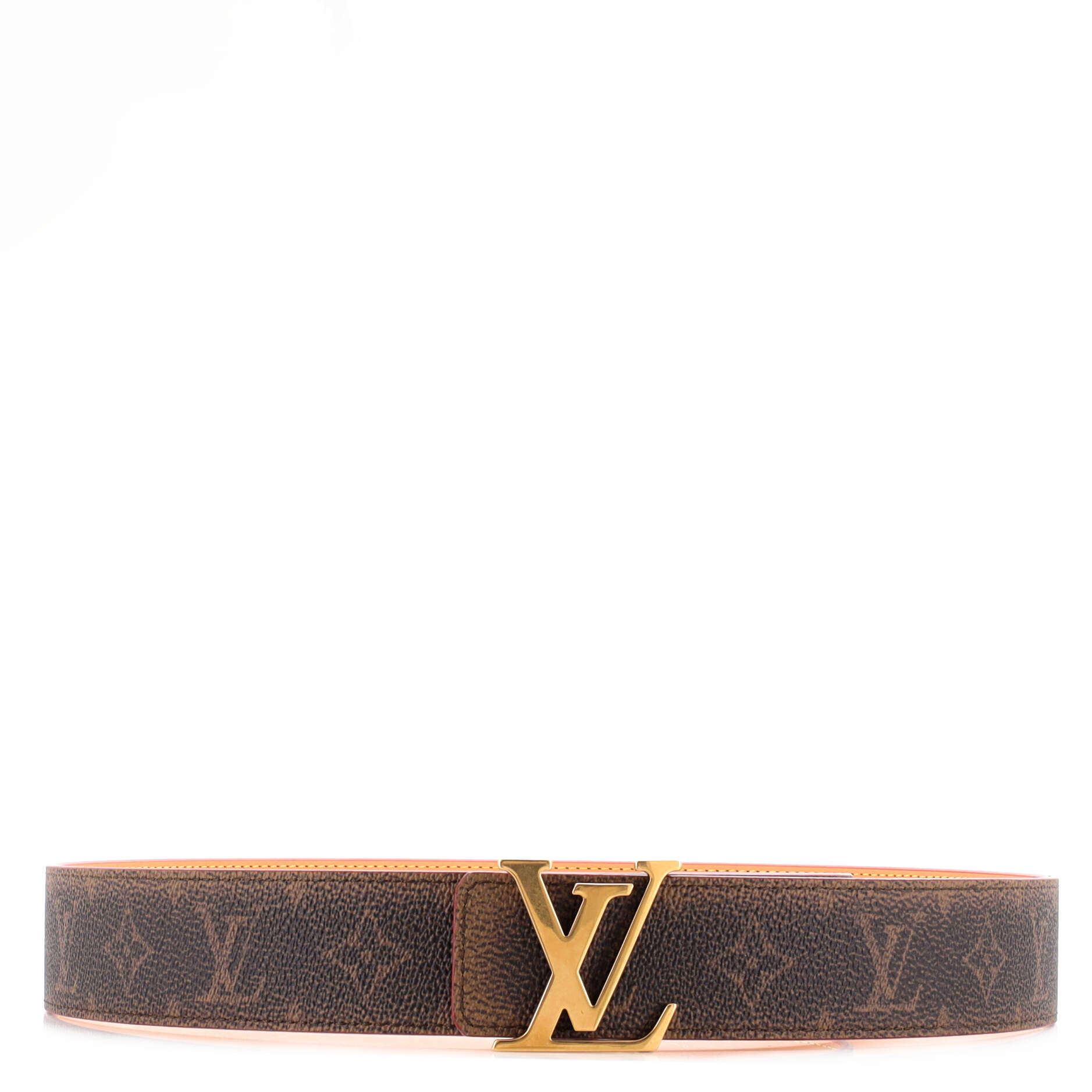 LV Initiales Belt Pharrell Williams New Steamer Monogram Canvas Medium 95