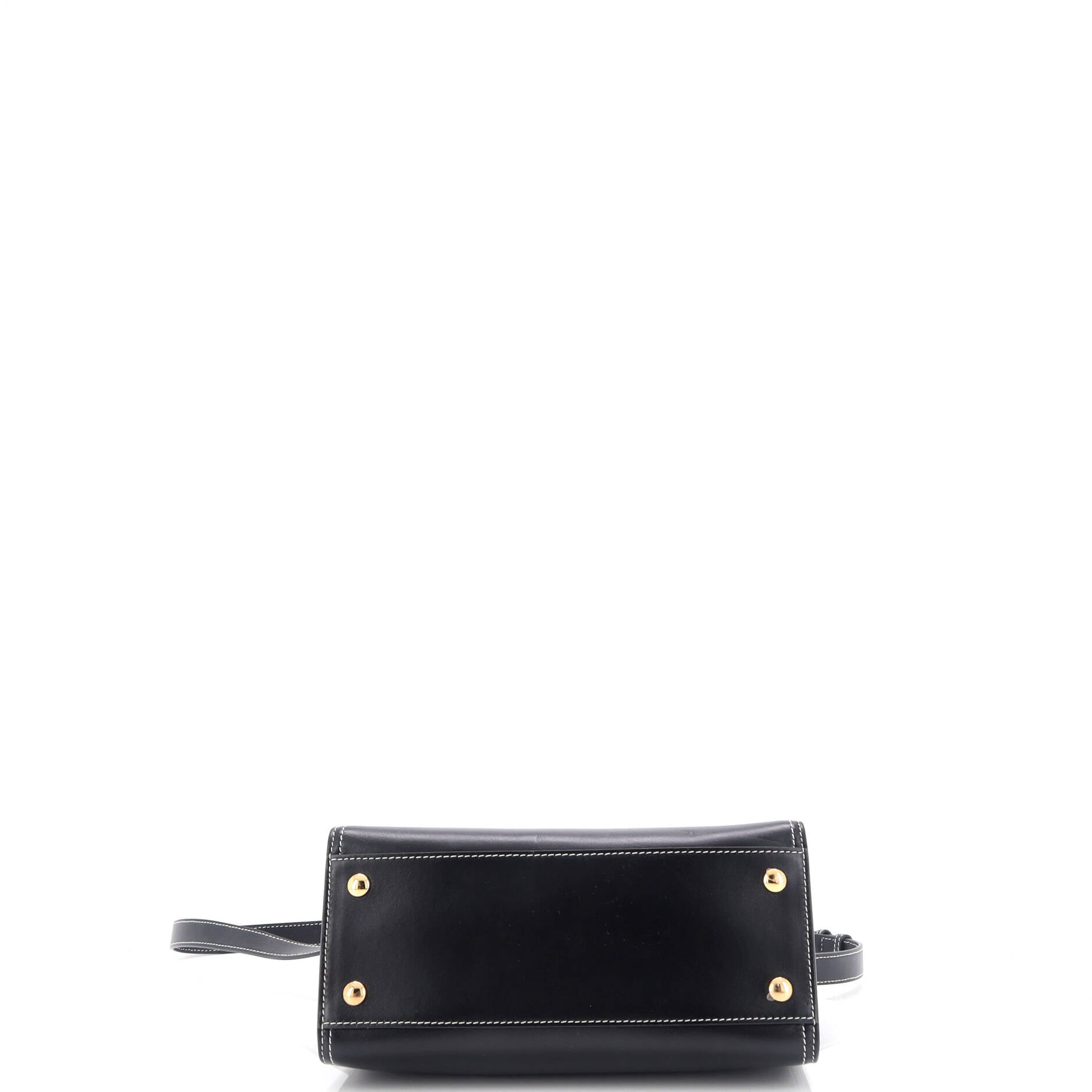 Title Top Handle Bag Leather Mini