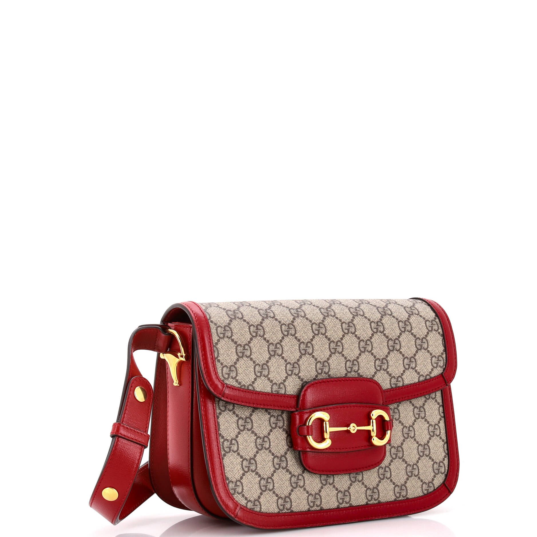 Horsebit 1955 Shoulder Bag GG Coated Canvas Small