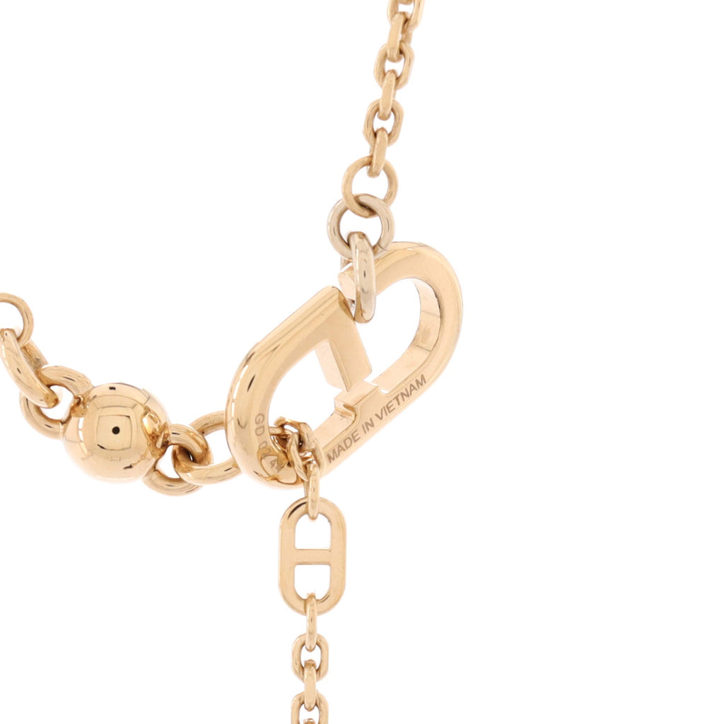Sur Mer Necklace Lacquered Metal with Buffalo Horn Small