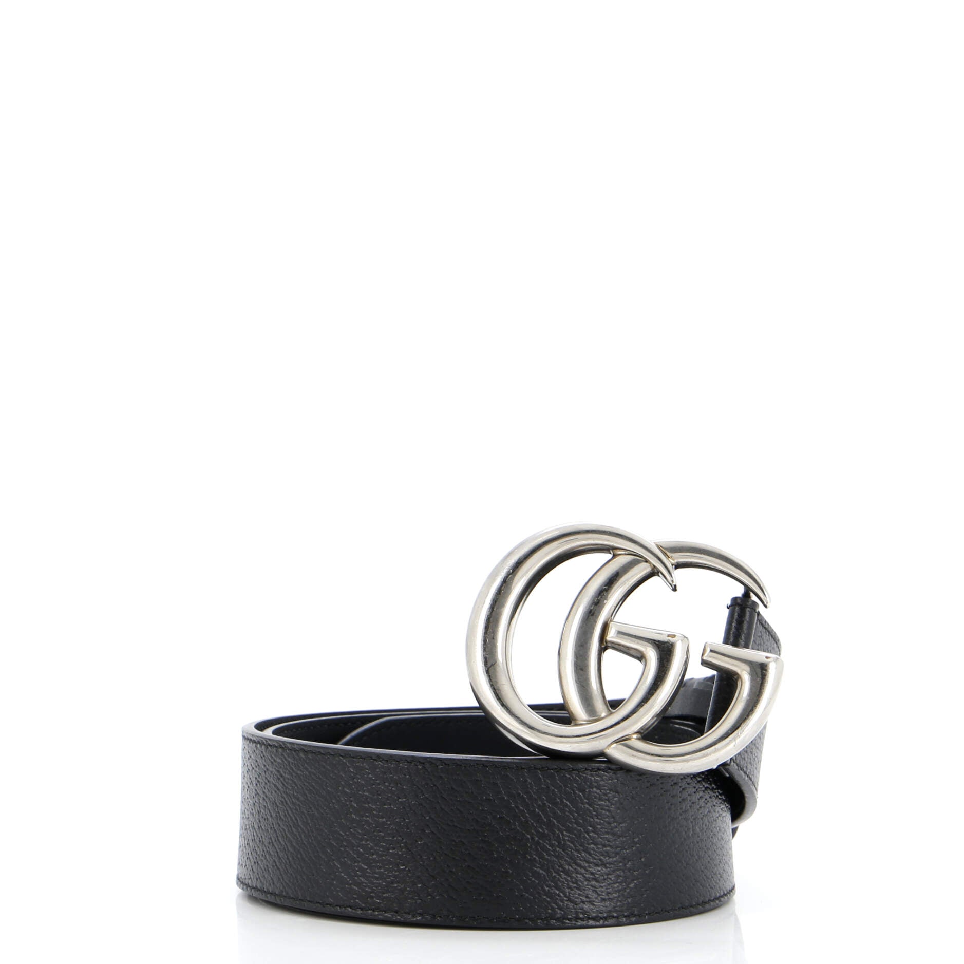 GG Marmont Belt Leather Wide 80