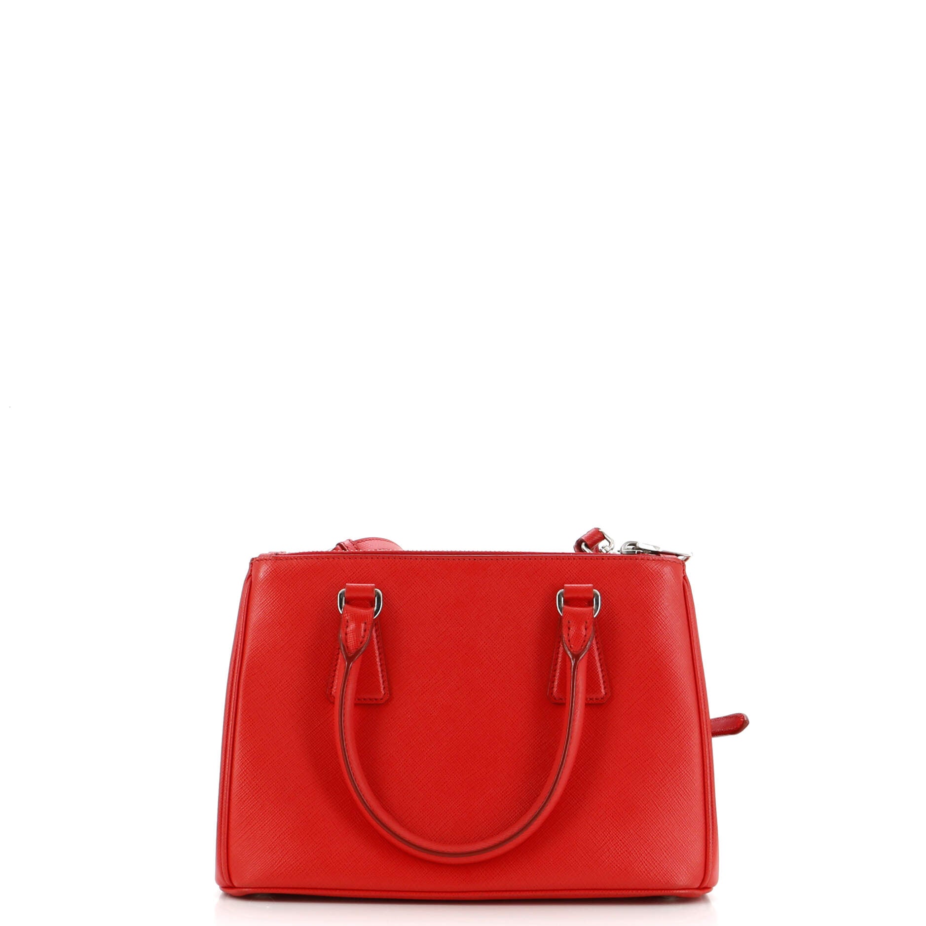 Galleria Double Zip Tote Saffiano Leather Small