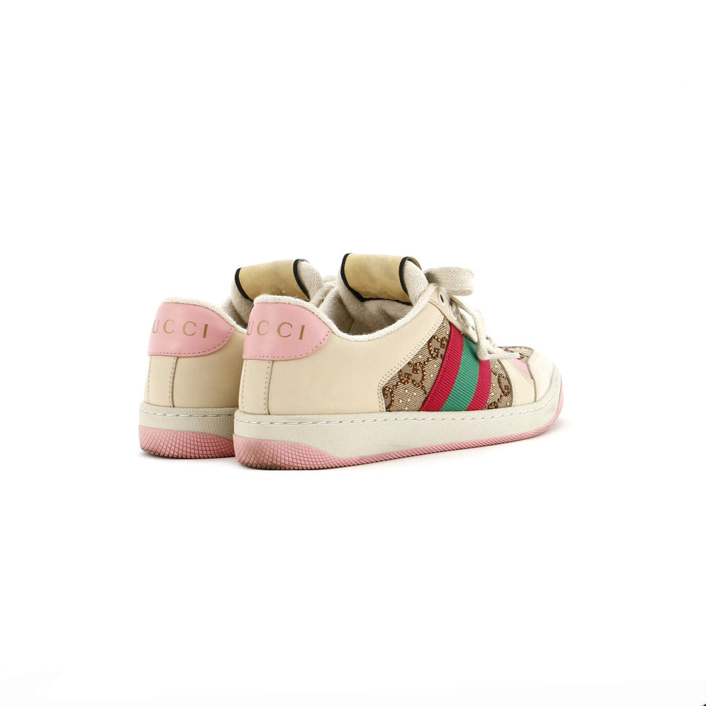 Screener Sneakers GG Canvas with Crystals