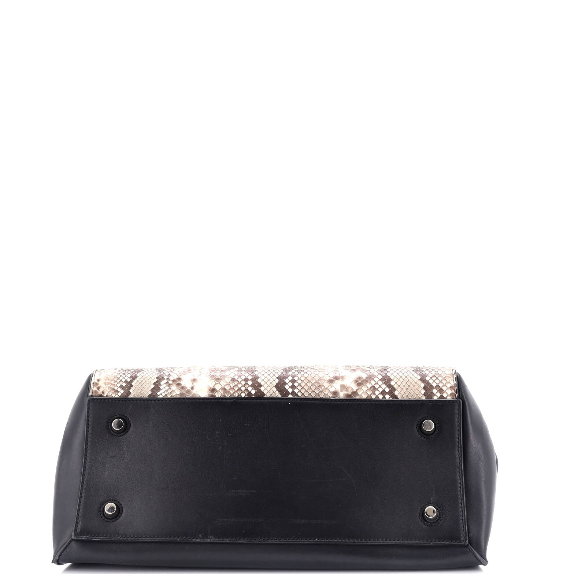Edge Bag Python and Leather Medium
