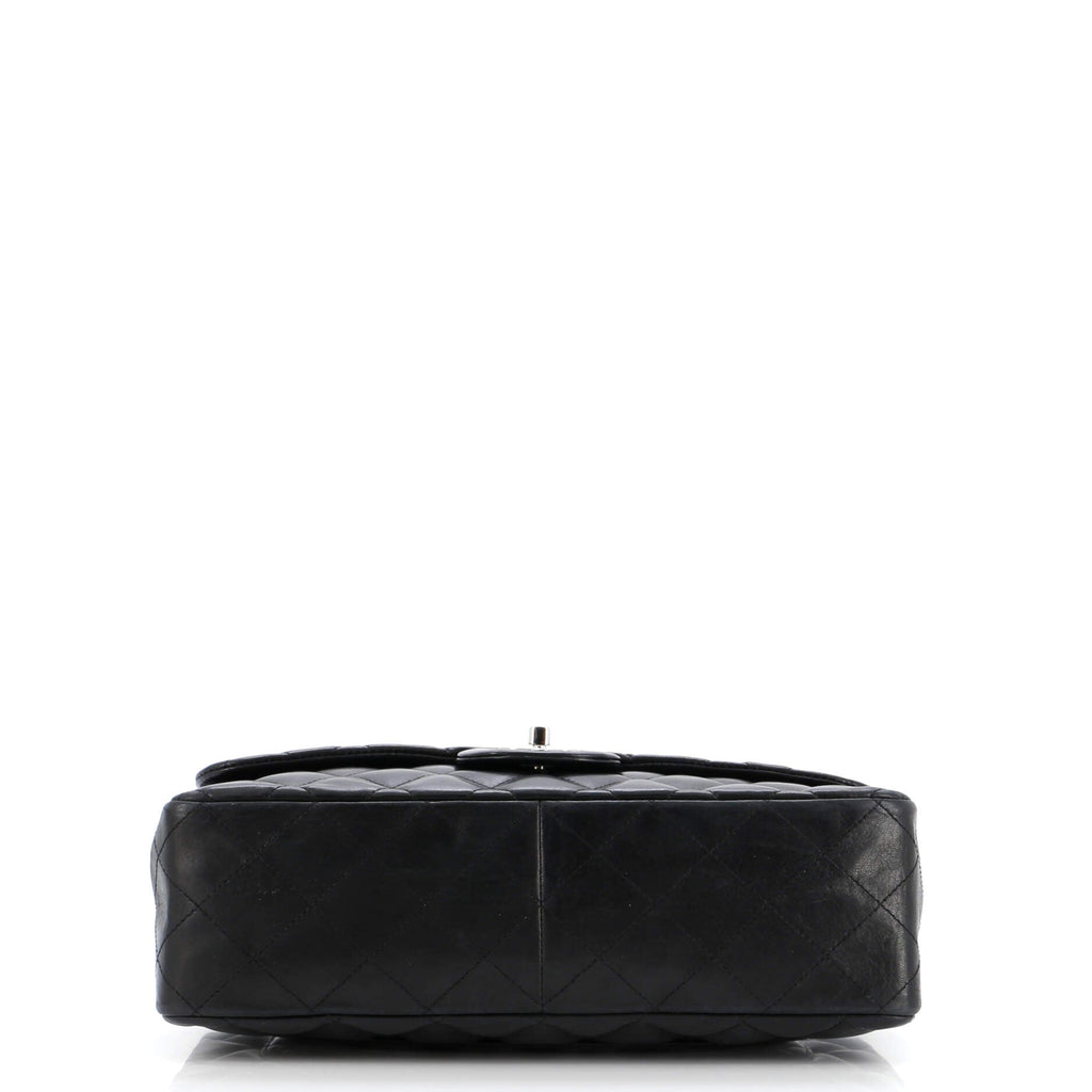 Classic Single Flap Bag Quilted Lambskin Jumbo