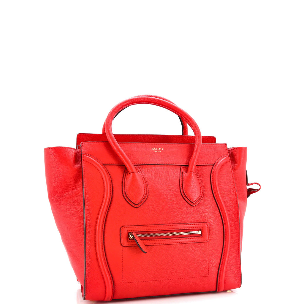 Luggage Bag Grainy Leather Mini
