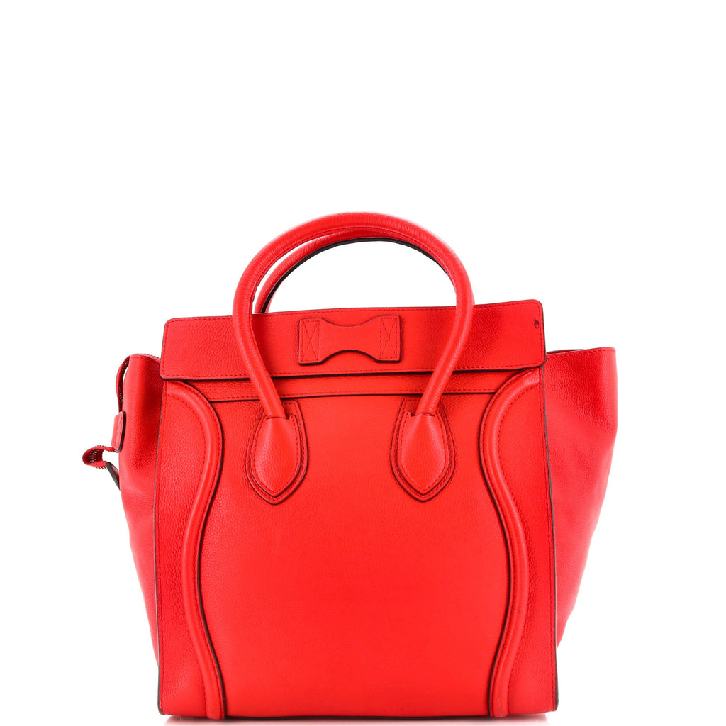 Luggage Bag Grainy Leather Mini