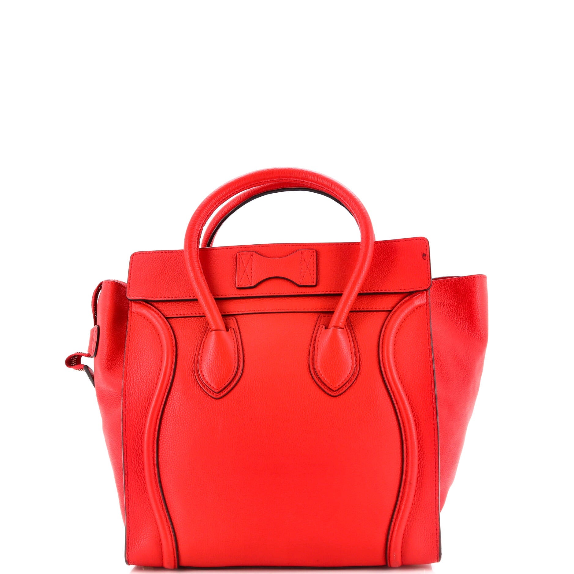 Luggage Bag Grainy Leather Mini