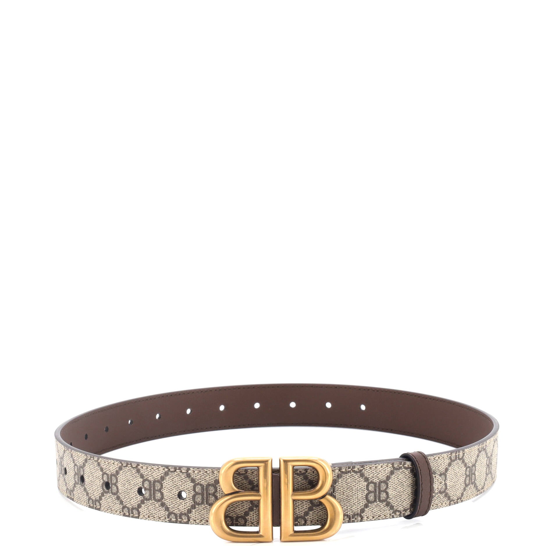 x Gucci The Hacker Project BB Belt BB Coated Canvas Wide