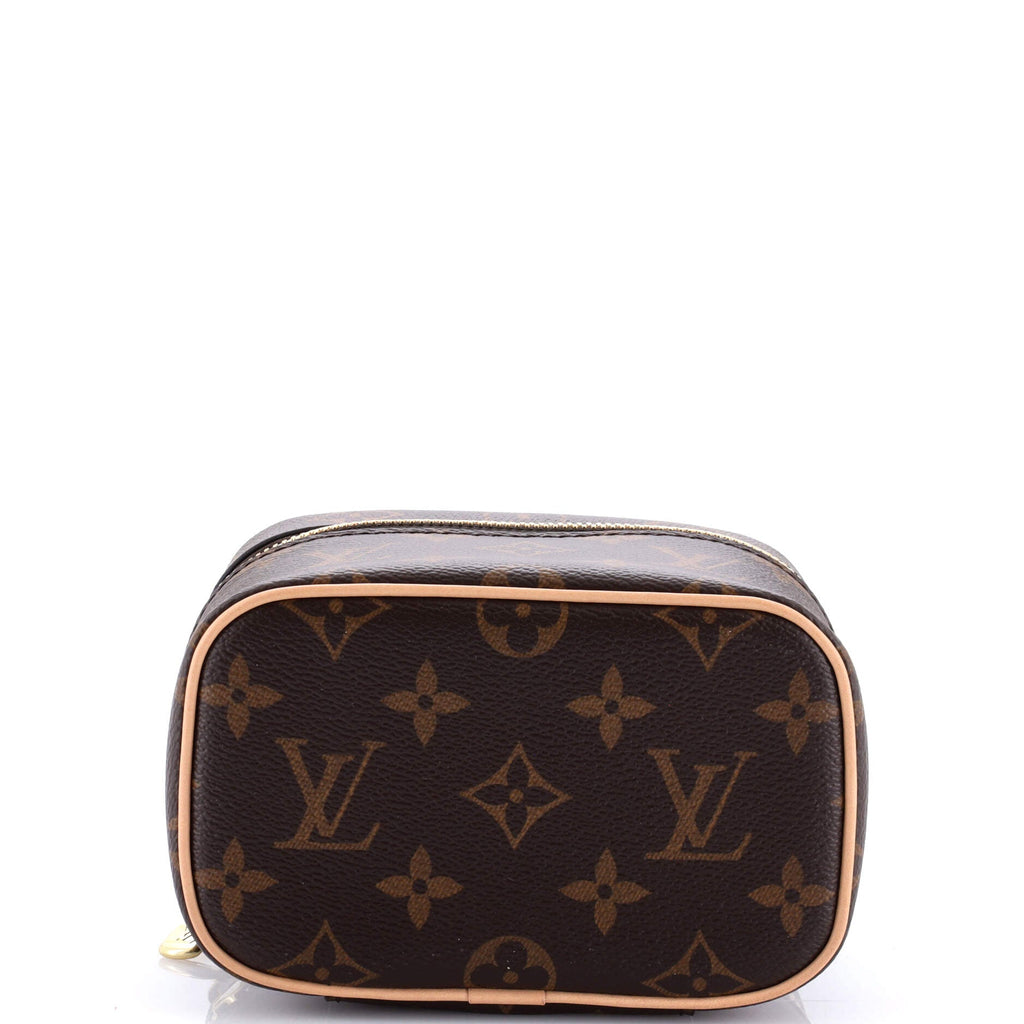 Nice Vanity Case Monogram Canvas Nano