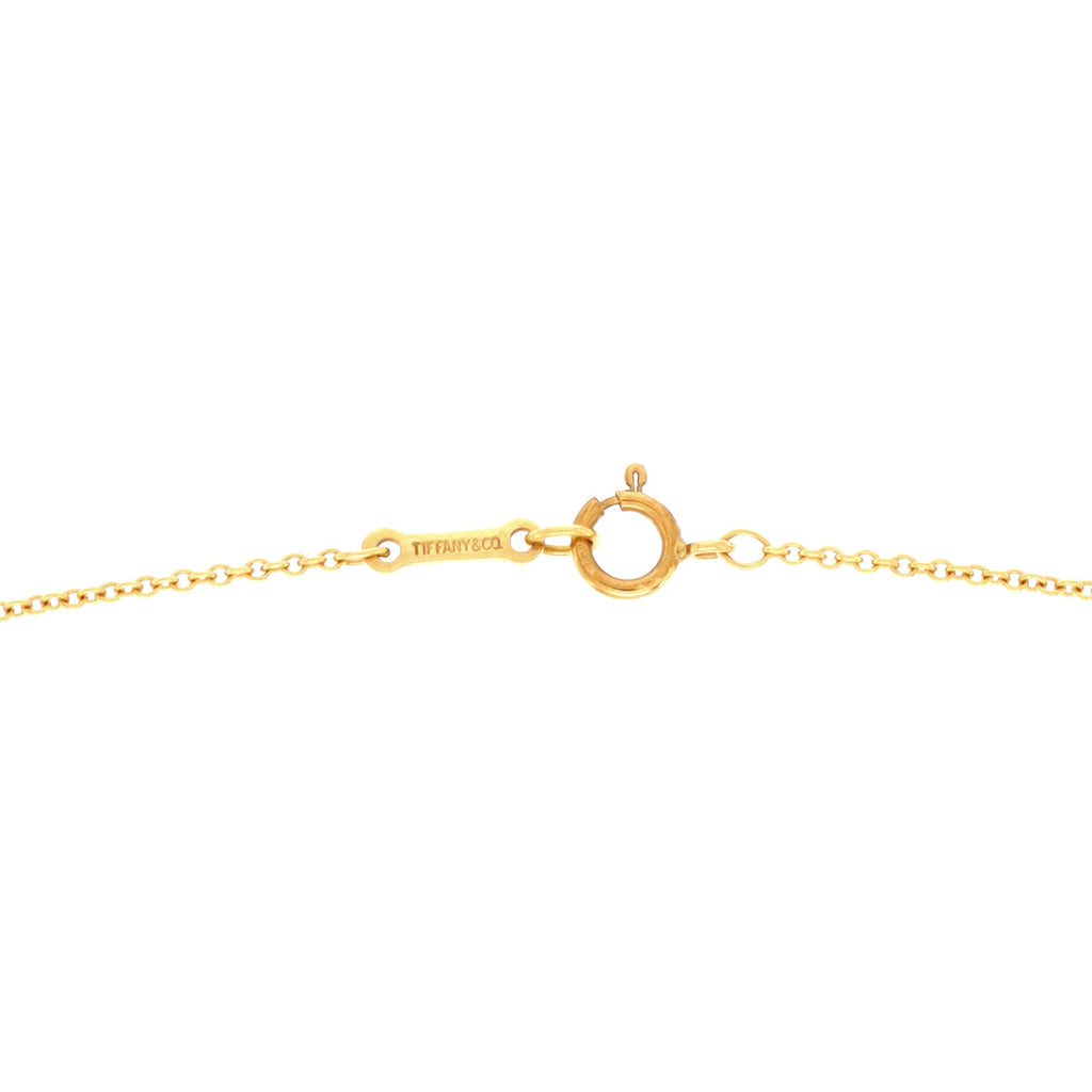 Elsa Peretti Bean Pendant Necklace 18K Yellow Gold 11mm