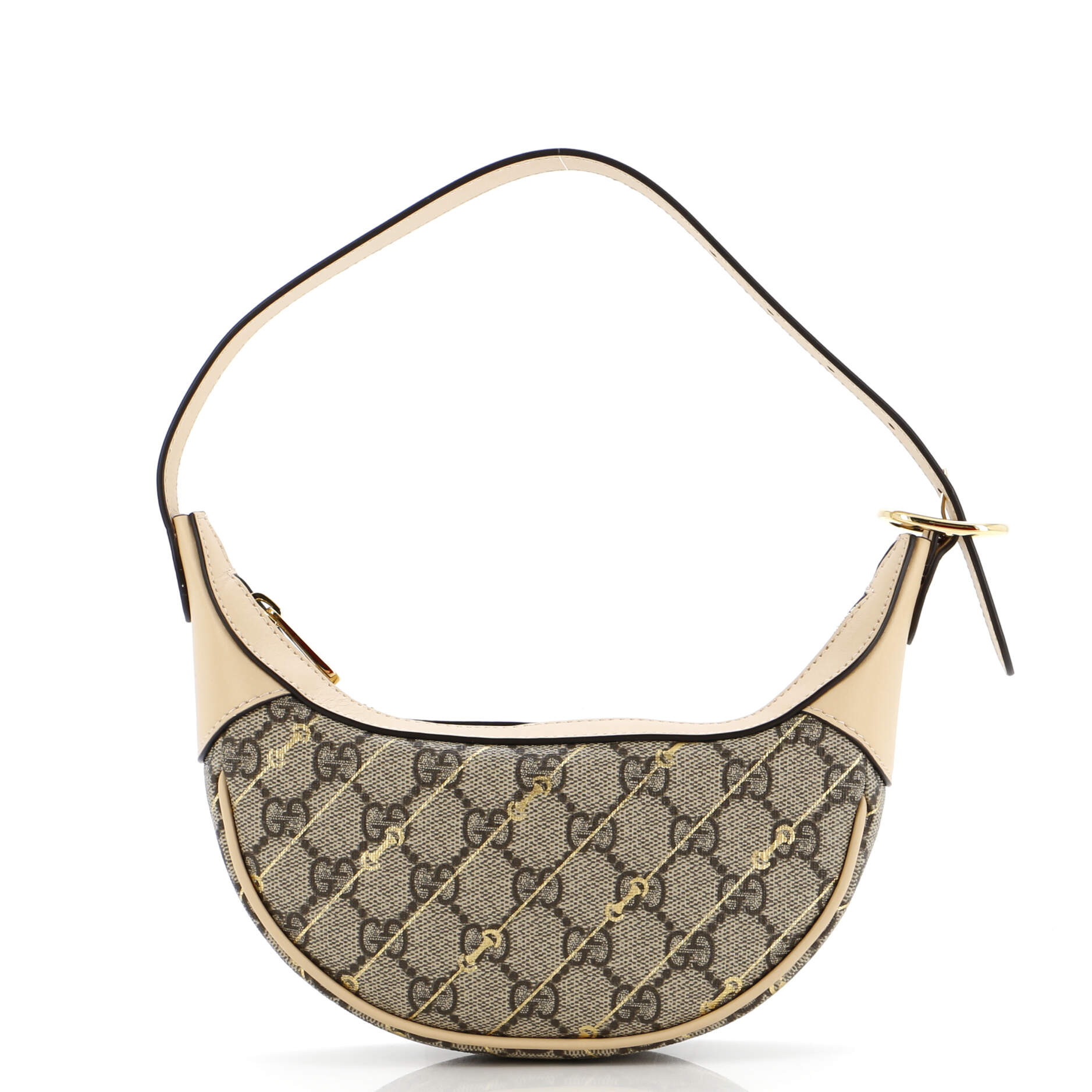 Ophidia Zip Hobo Print GG Coated Canvas Mini