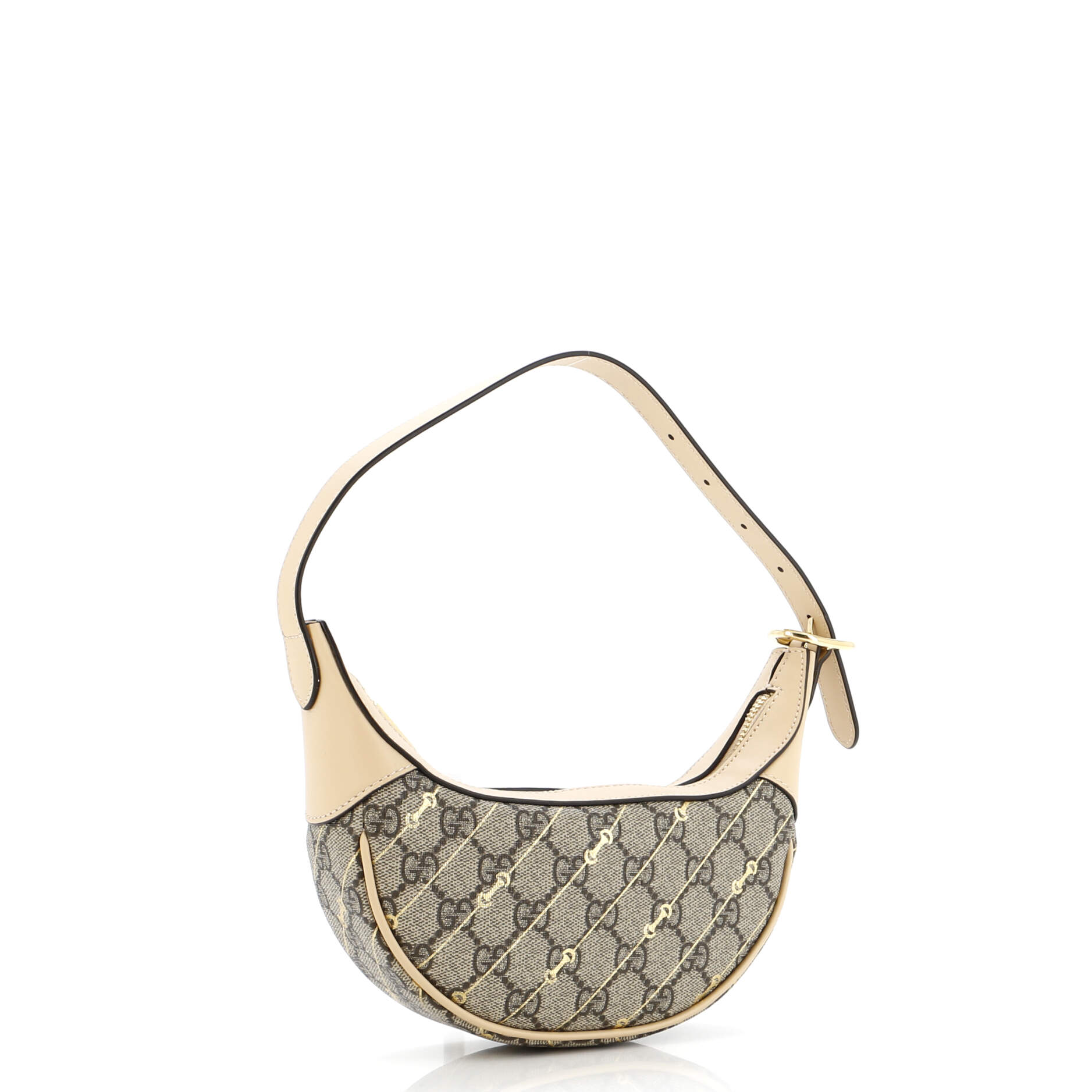 Ophidia Zip Hobo Print GG Coated Canvas Mini