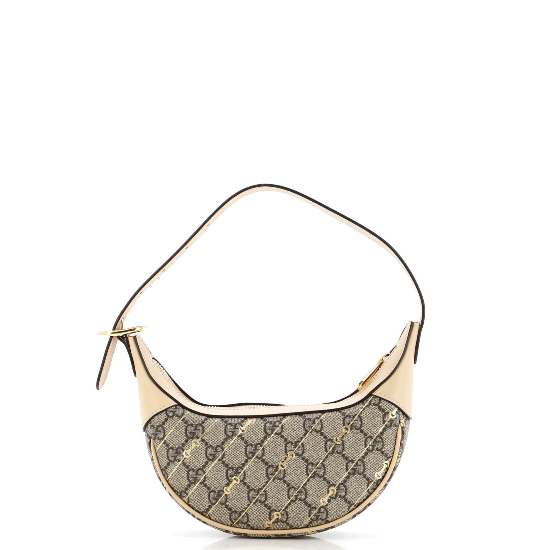 Ophidia Zip Hobo Print GG Coated Canvas Mini