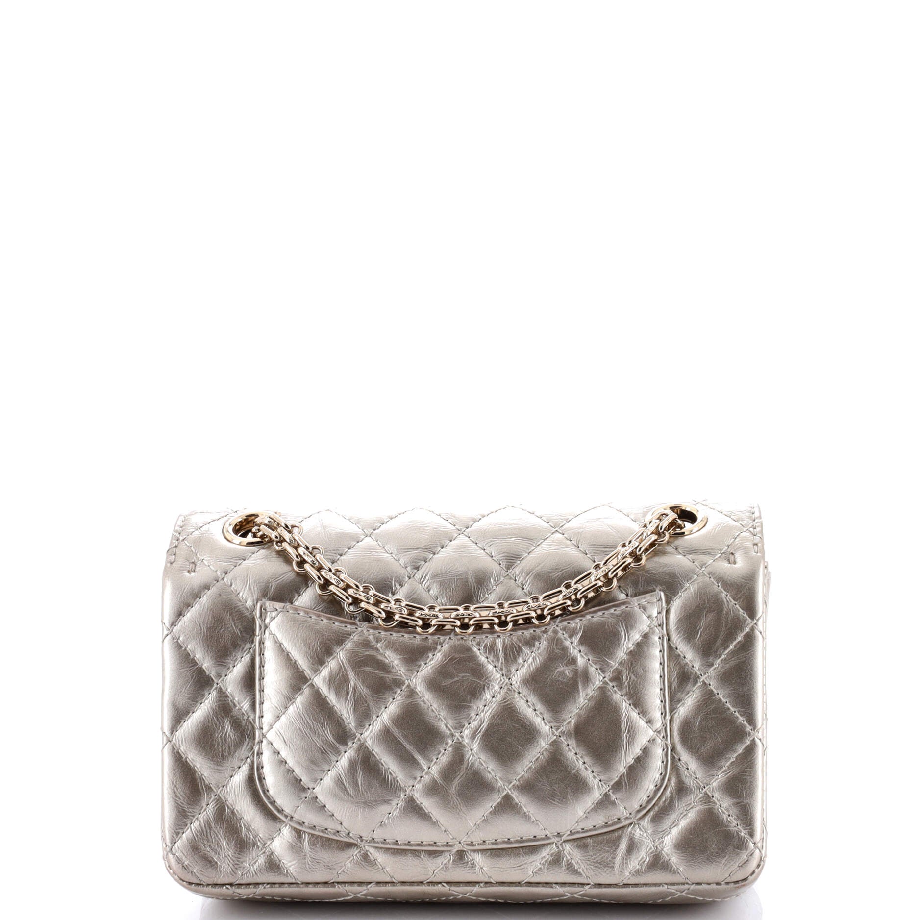 Reissue 2.55 Flap Bag Quilted Aged Calfskin Mini