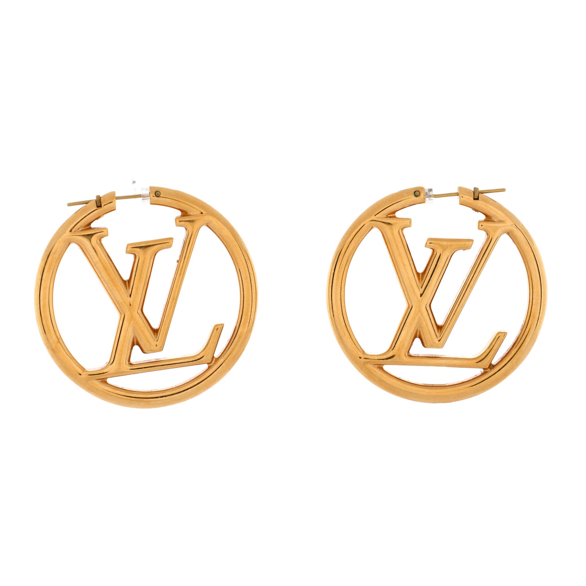 Louis Vuitton Louise Hoop Earrings Metal GM